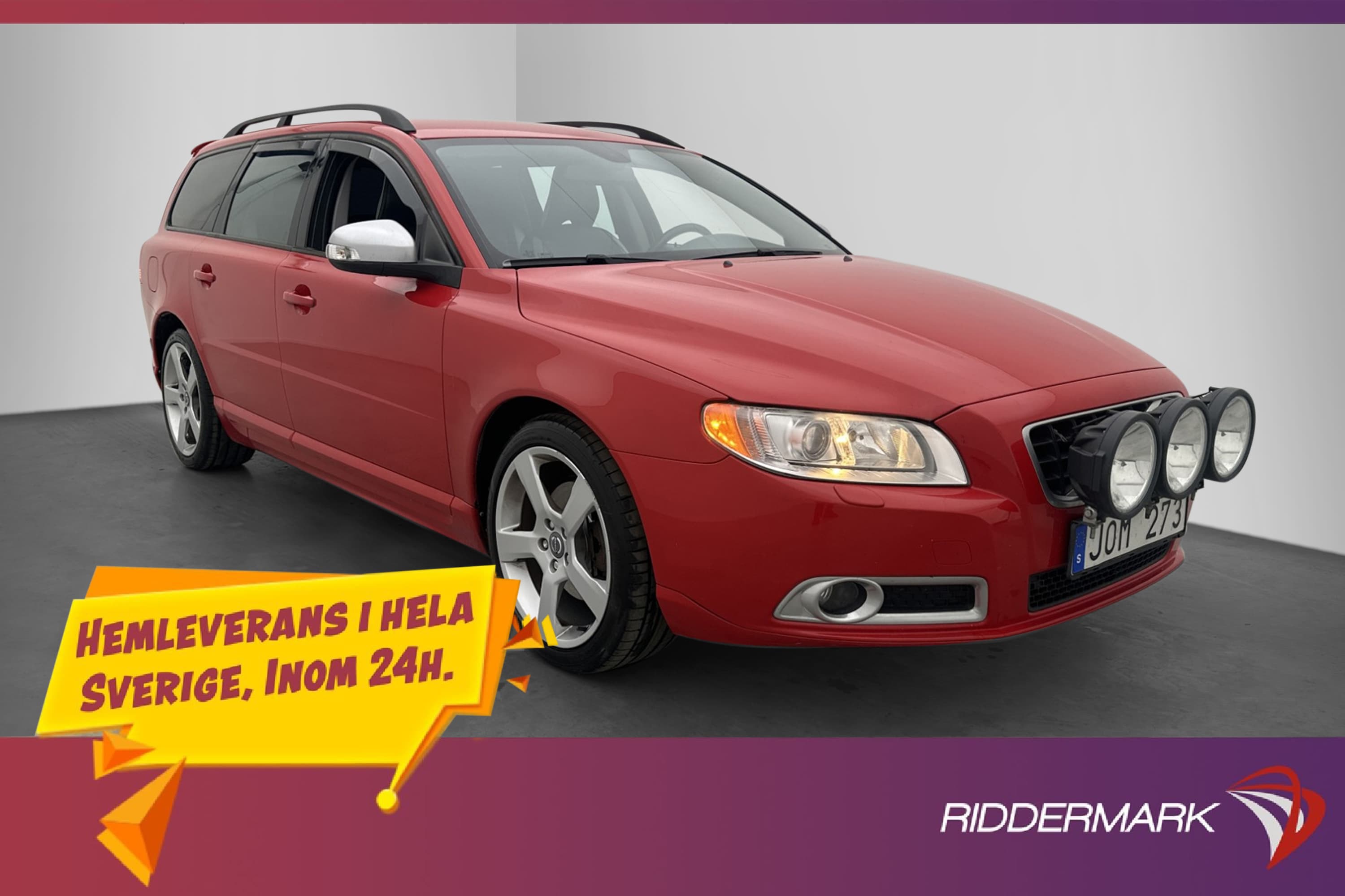Volvo V70 T4 180hk R-Design Värmare Skinn Extraljus