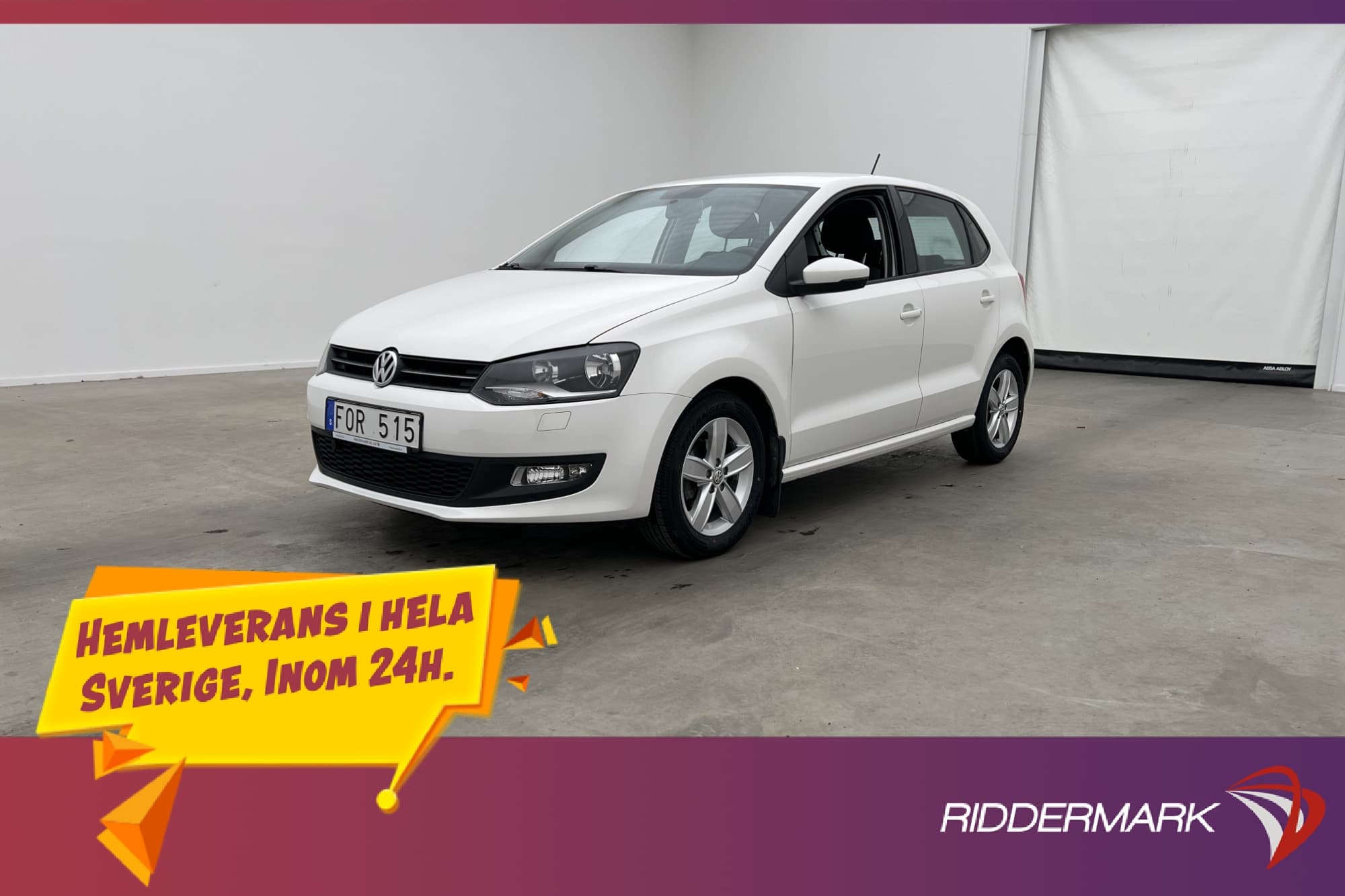 Volkswagen Polo 1.4 DSG 86hk Masters M/K-Värmare Låg skatt