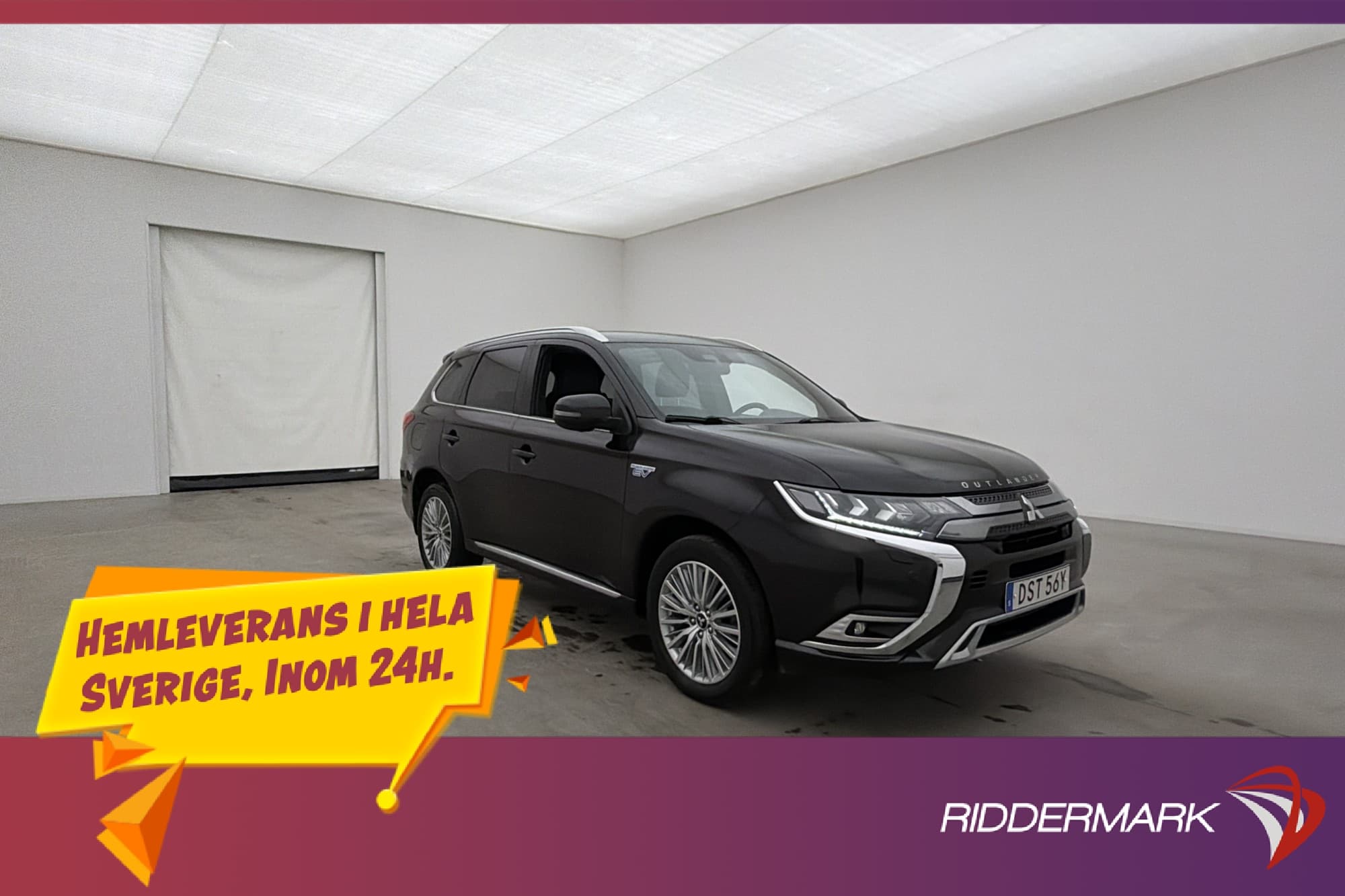 Mitsubishi Outlander PHEV Business X 360° Skinn Rattvärme