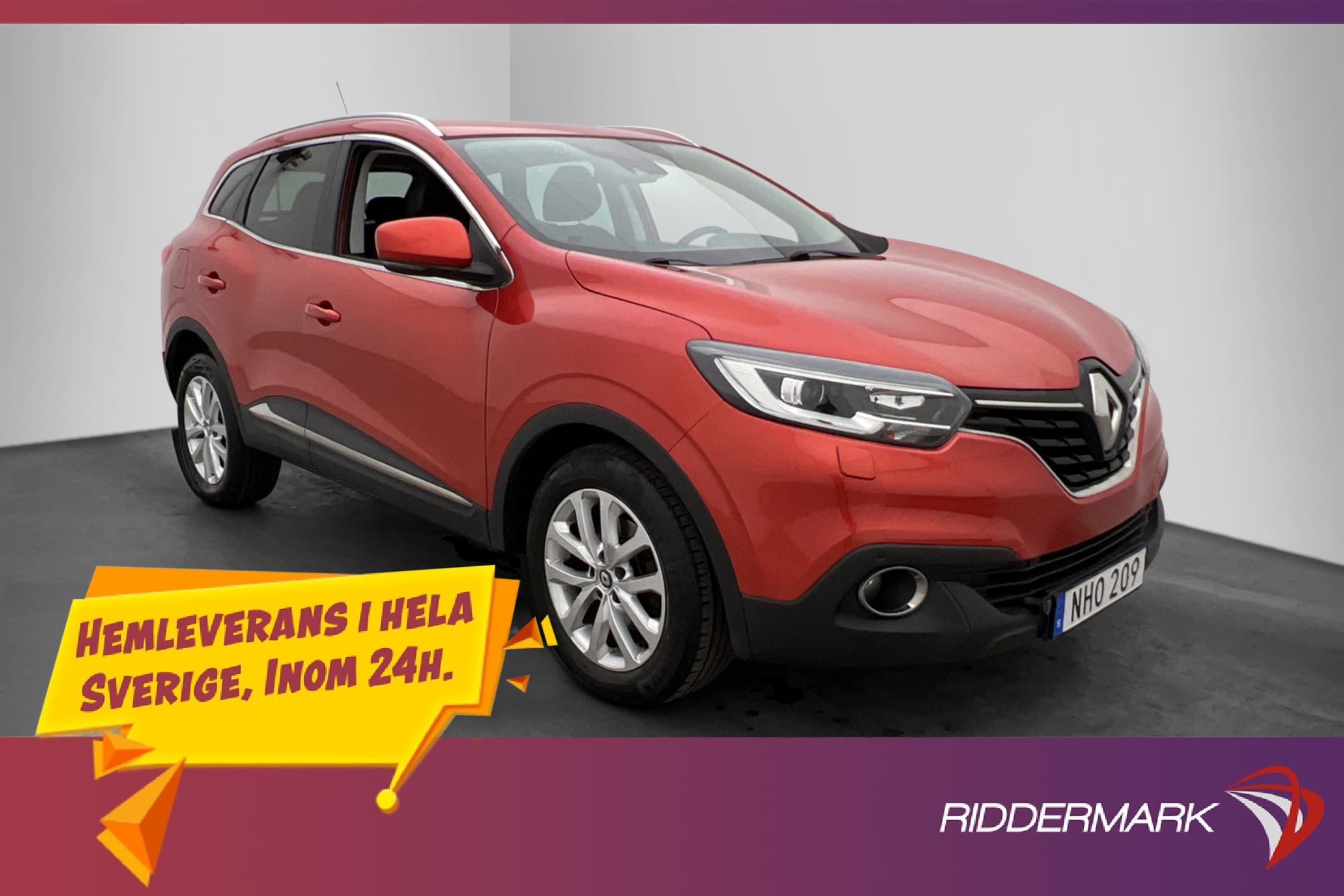 Renault Kadjar 1.2 TCe 130hk LIMITED Värmare Sensorer