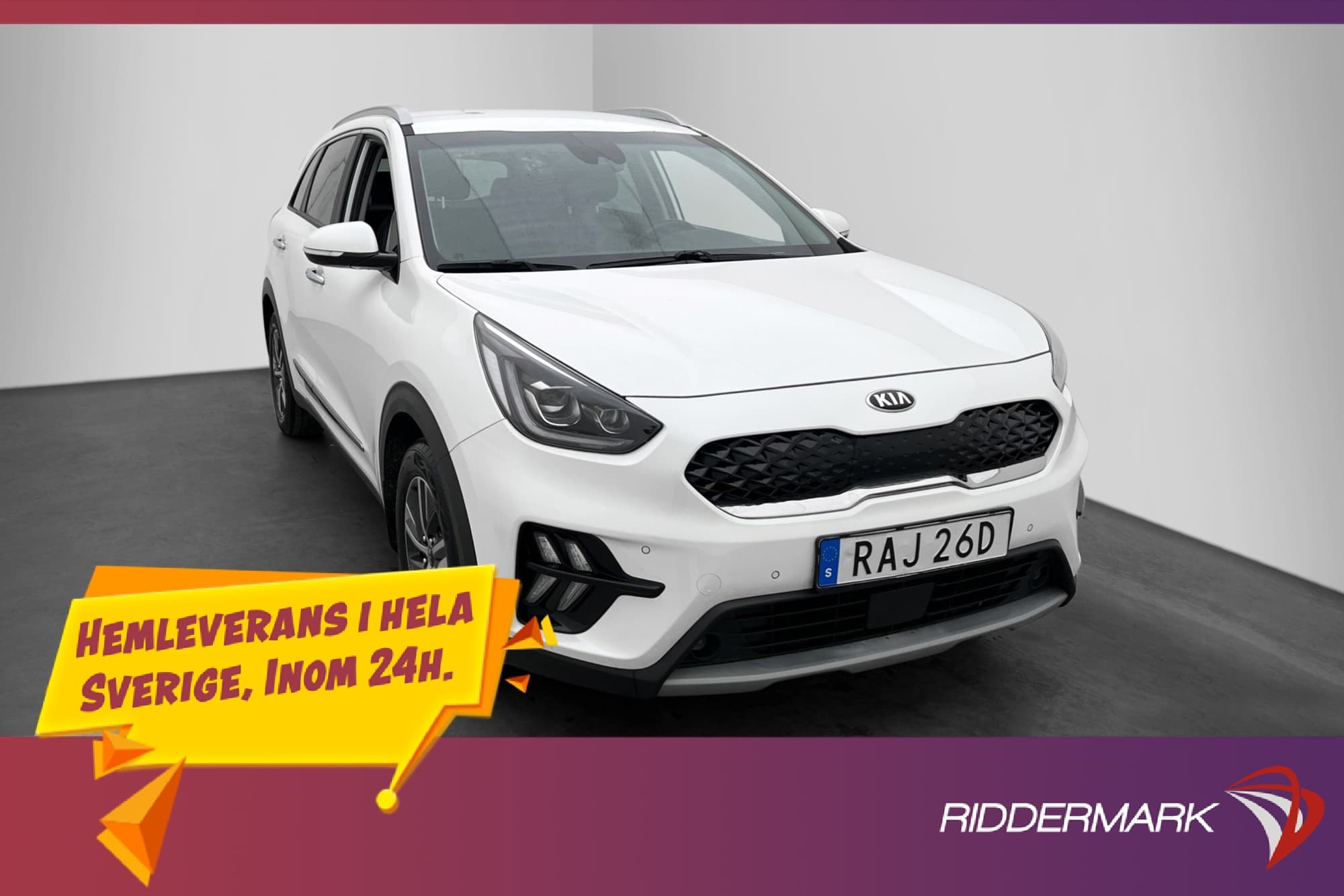 Kia Niro P-HEV 141hk Advance Plus 2 Kamera Skinn CarPlay