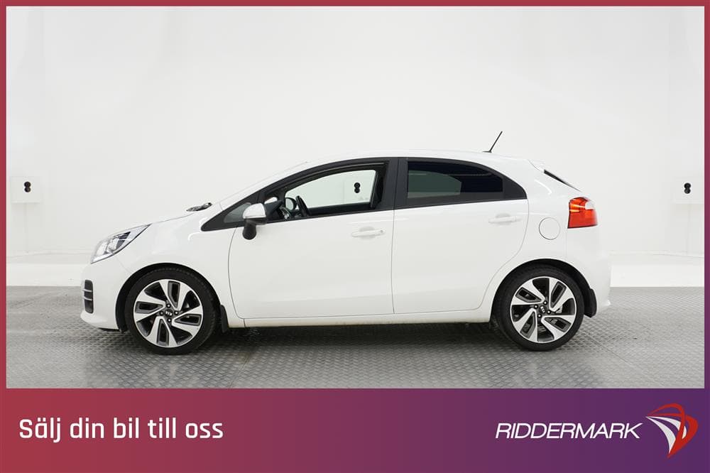 Kia Rio 1.2 85hk GLS Navi B-kam Låg Skatt 0,47l/milexteriör