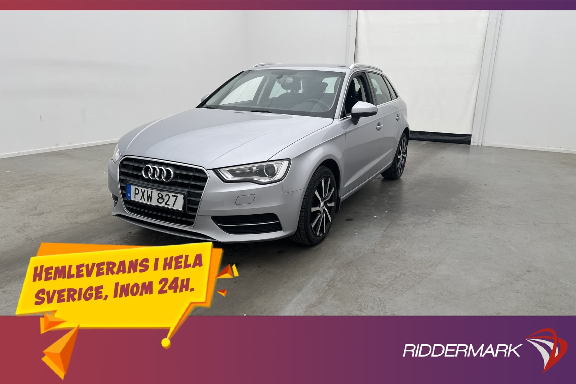 Audi A3 1.2 TFSI Manuell Attraction Bluetooth Farthållare 