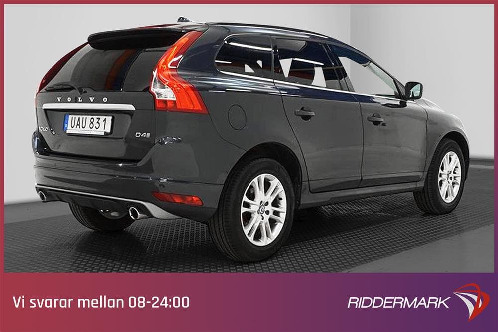 Volvo XC60 D4 190hk R-Design D-Värm VOC Skinn BLIS 0,45l/milexteriör