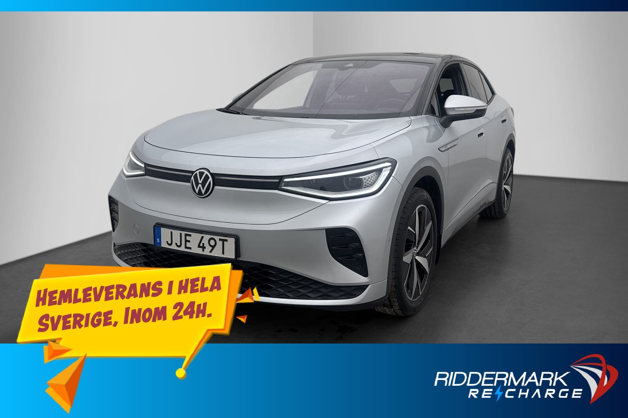 Volkswagen ID.5 GTX I.Q-Lights Värmepump Kamera Navi Drag