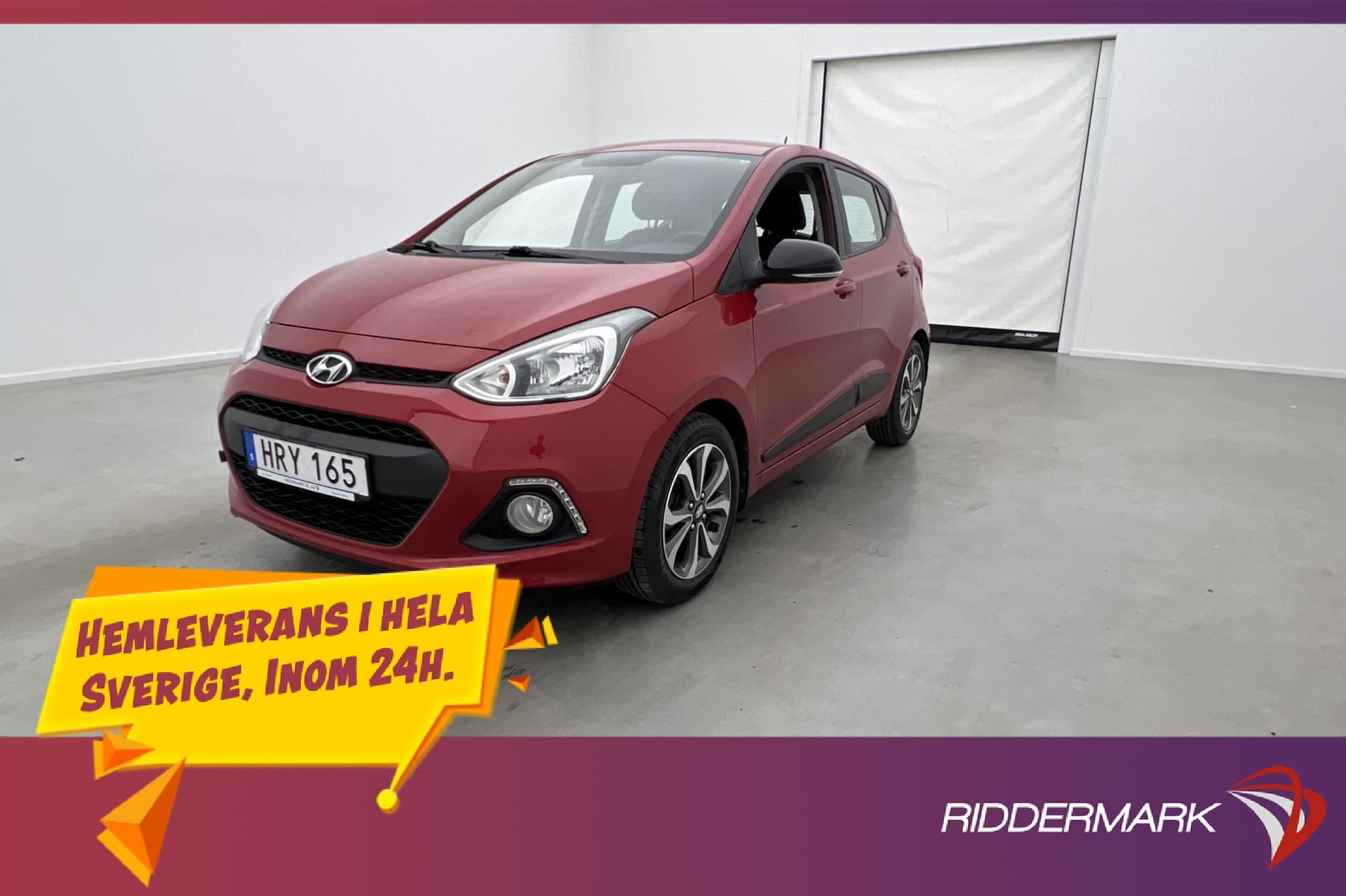 Hyundai i10 67hk Comfort+ M&K-Värmare Rattvärme En-Brukare