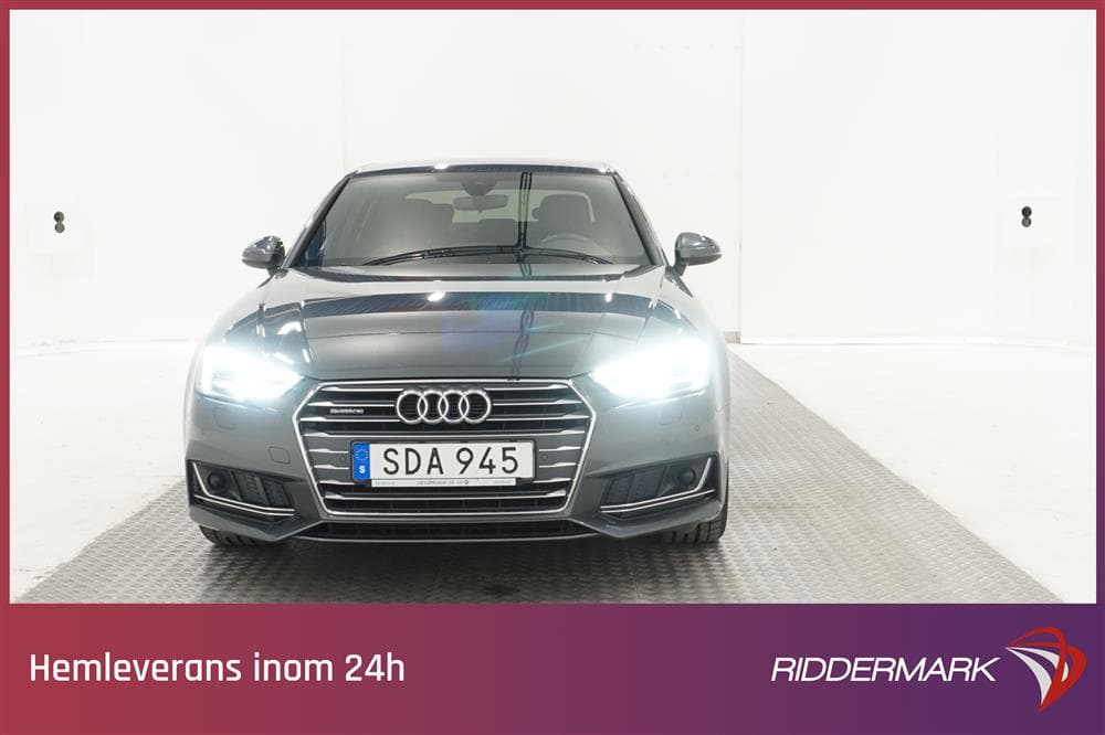 Audi A4 2.0 TDI 190hk Quattro S-line Låg Skatt 0,44l/milexteriör