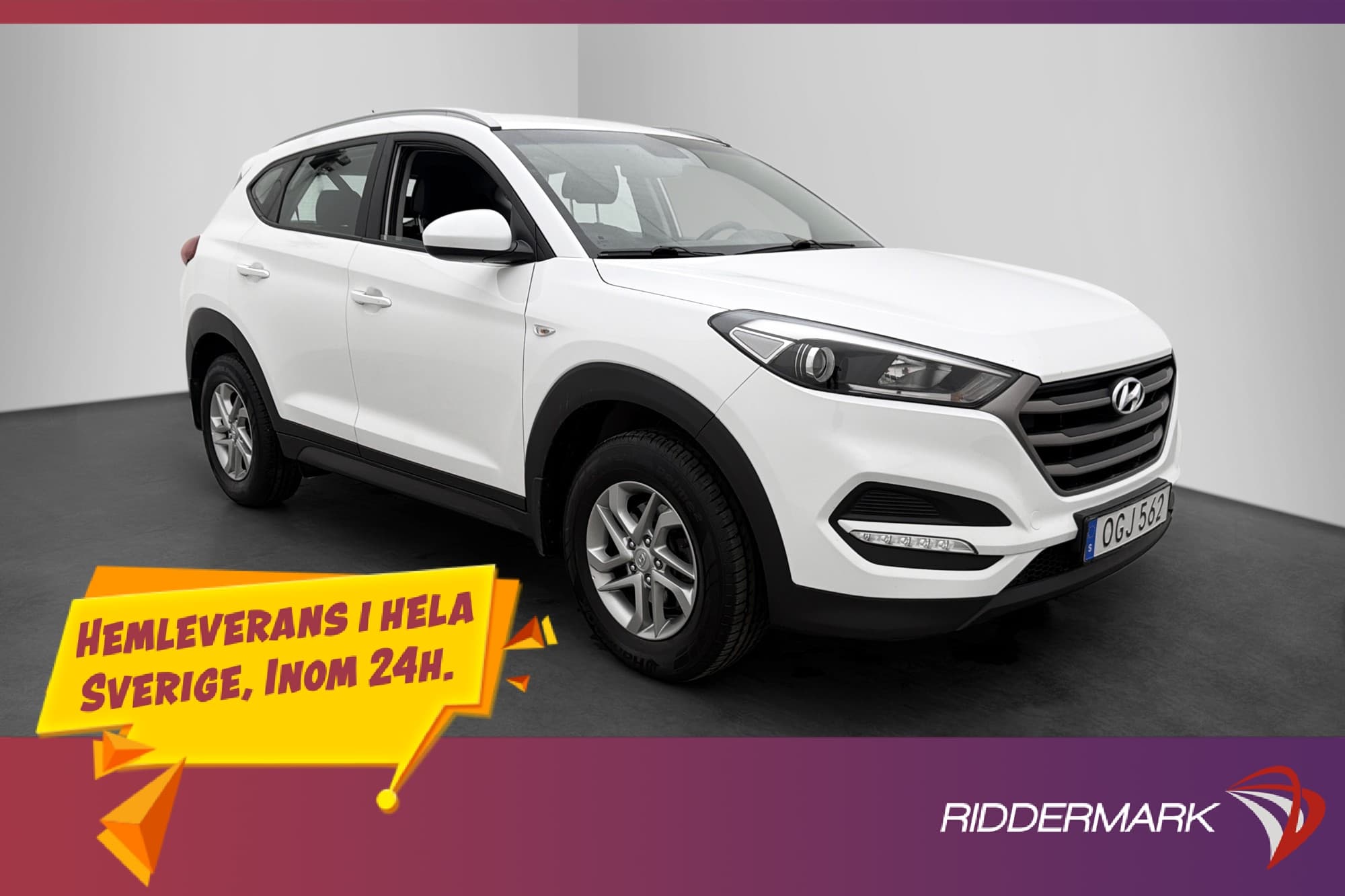 Hyundai Tucson Select Rattvärme P-sensorer BT Farthållare