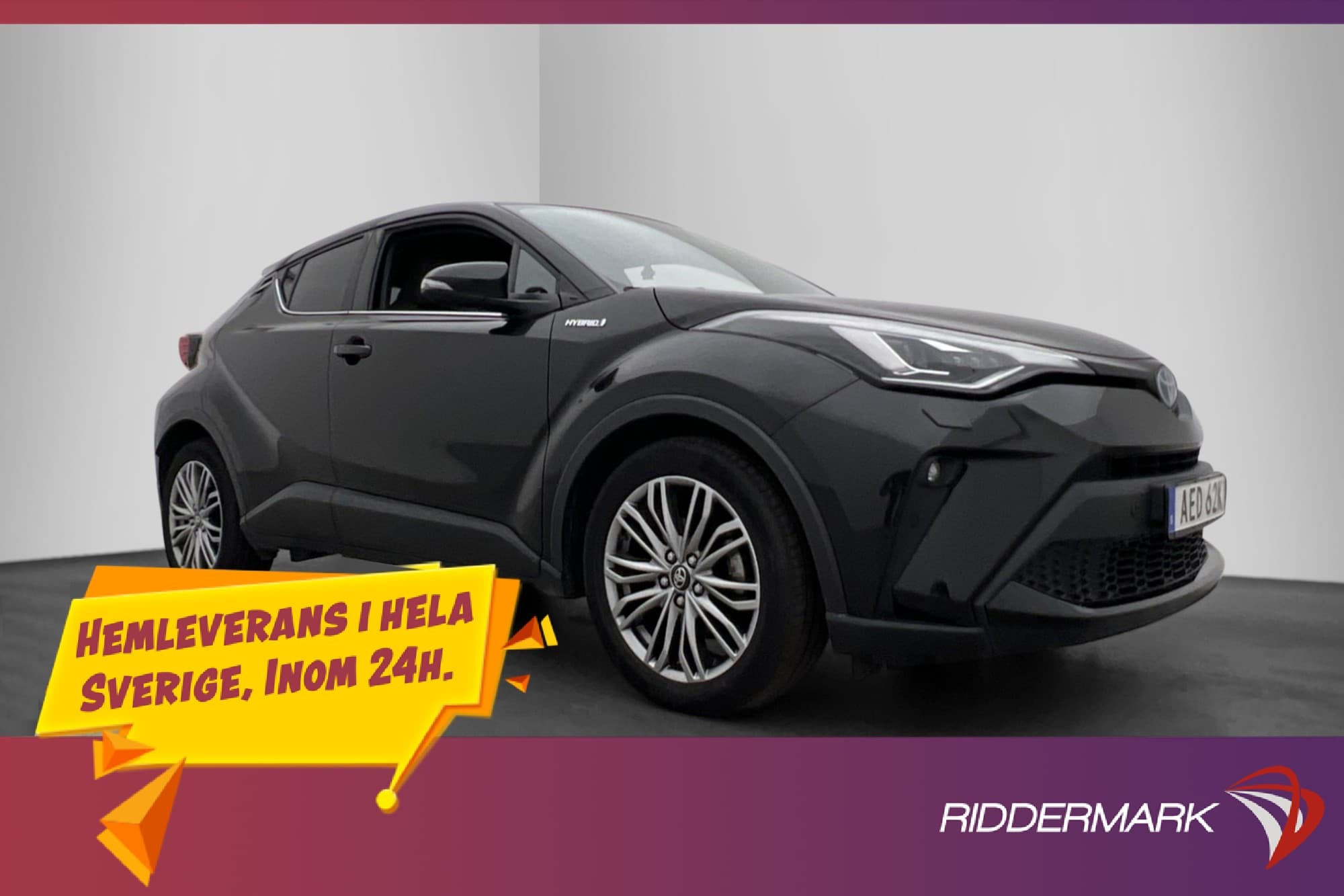 Toyota C-HR Hybrid Executive Drag JBL Kamera Rattvärme