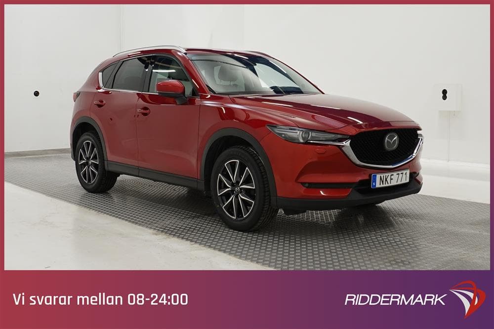 Mazda CX-5 2.5 194hk AWD Optimum Bose HUD Navi Skinn Dragexteriör