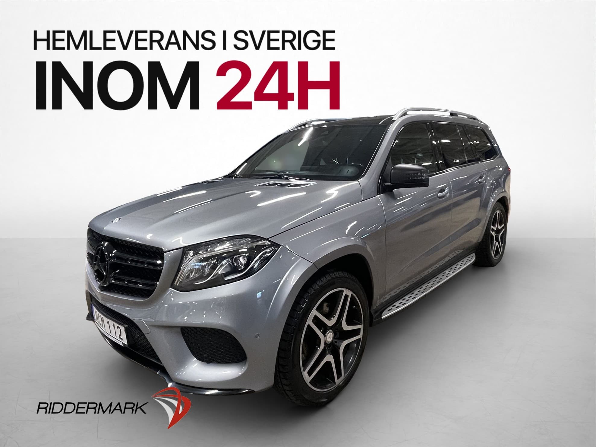 Mercedes-Benz GLS 350 d 4M 7-Sits Drag Pano Skinn Nyservad