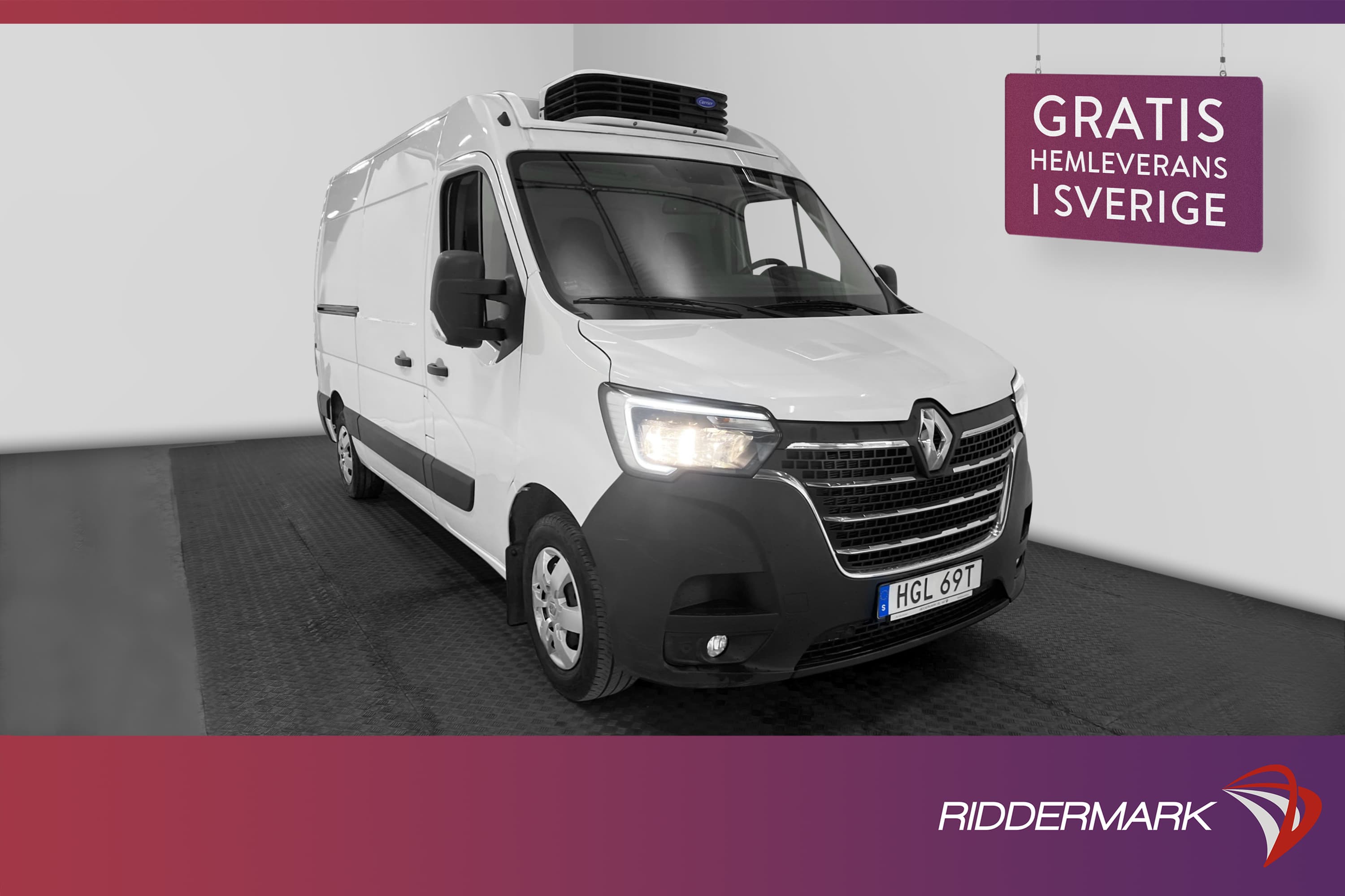 Renault Master L2H2 Kylbil 150hk Värmar Kamera 1-Ägare Moms 