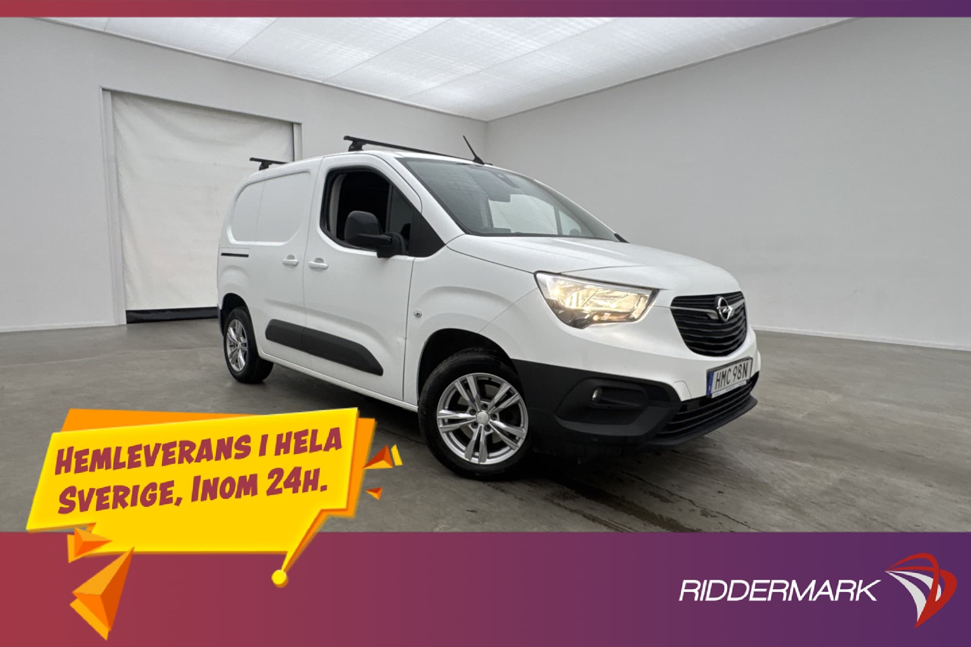 Opel Combo 1.5 131hk Värmare Dragkrok B-Kamera CARPLAY Moms