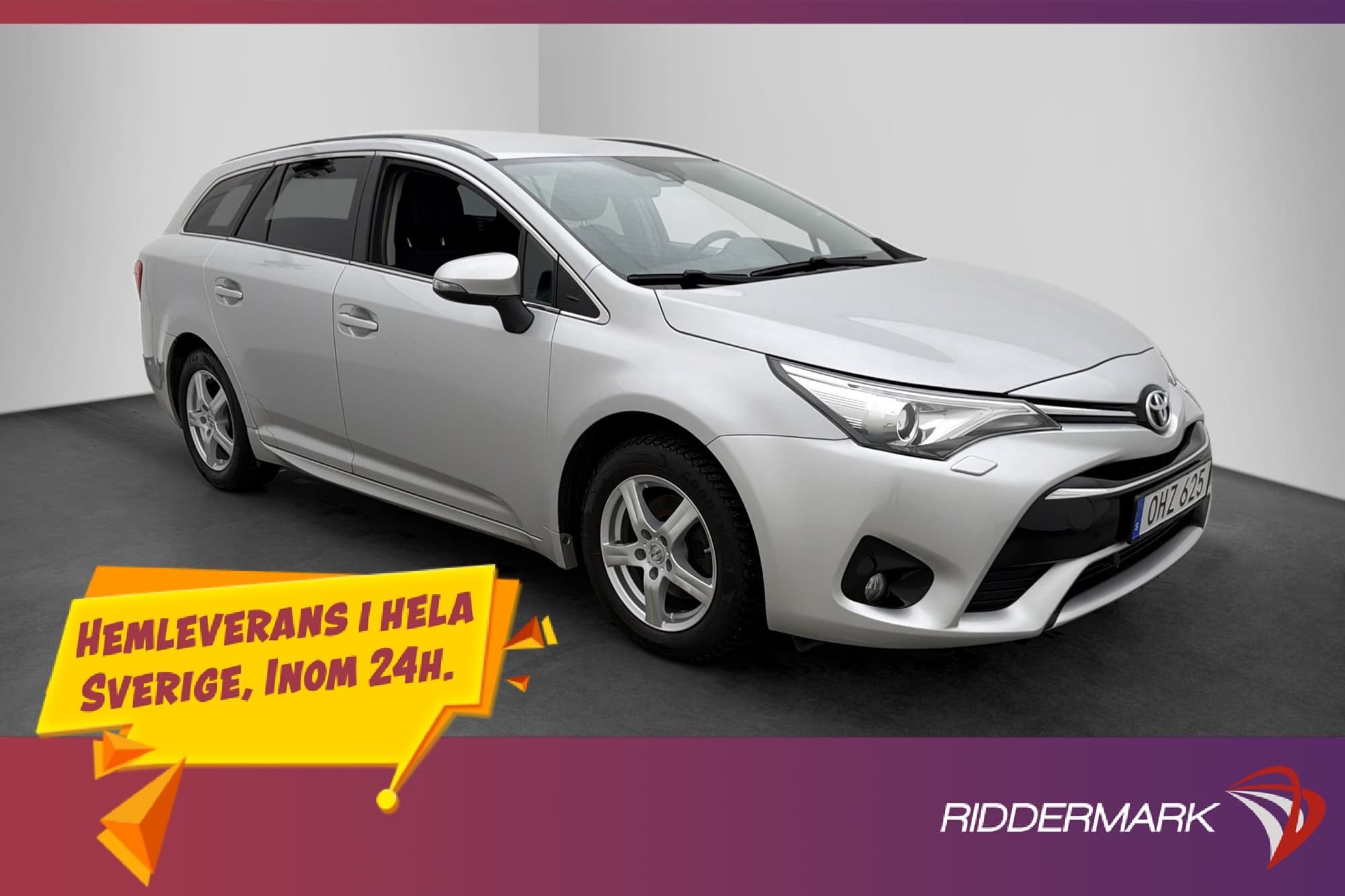 Toyota Avensis 1.8 147hk 1 Brukare M&K-Värmare Kamera Drag