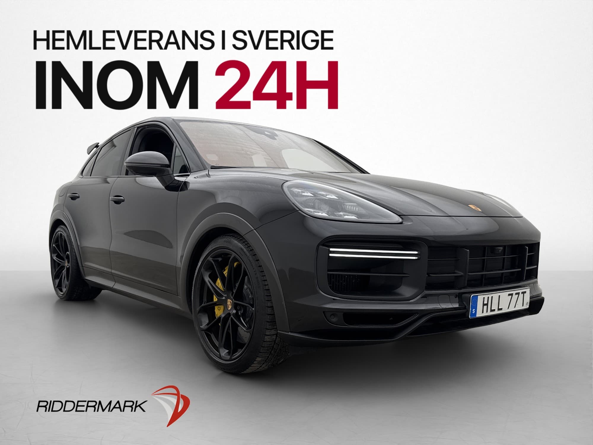 Porsche Cayenne Turbo GT Coupe 640hk Burmester Svensksåld