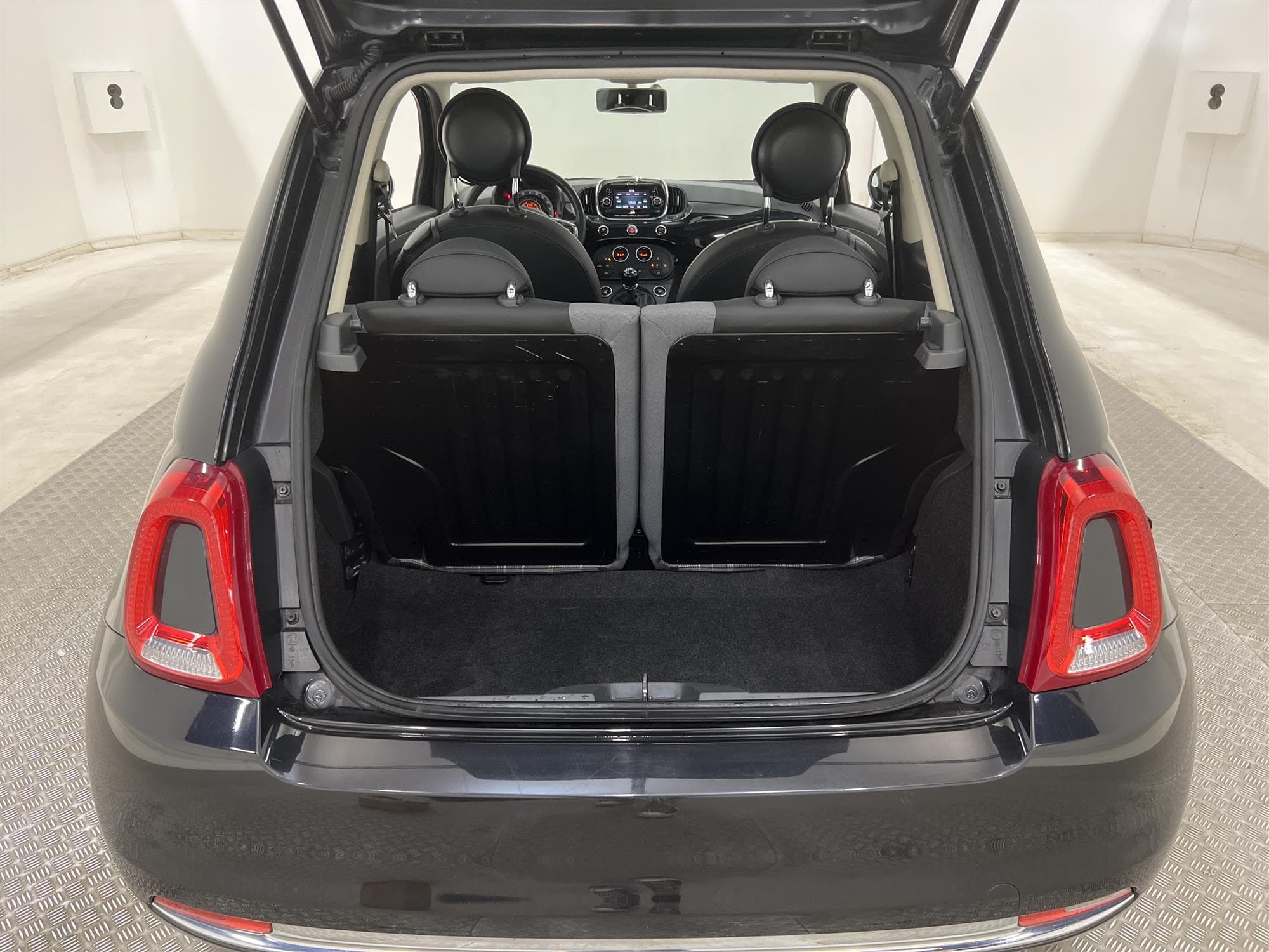 Fiat 500 1.2 69hk Lounge Taklucka Låg Skatt 0,49L/mil
