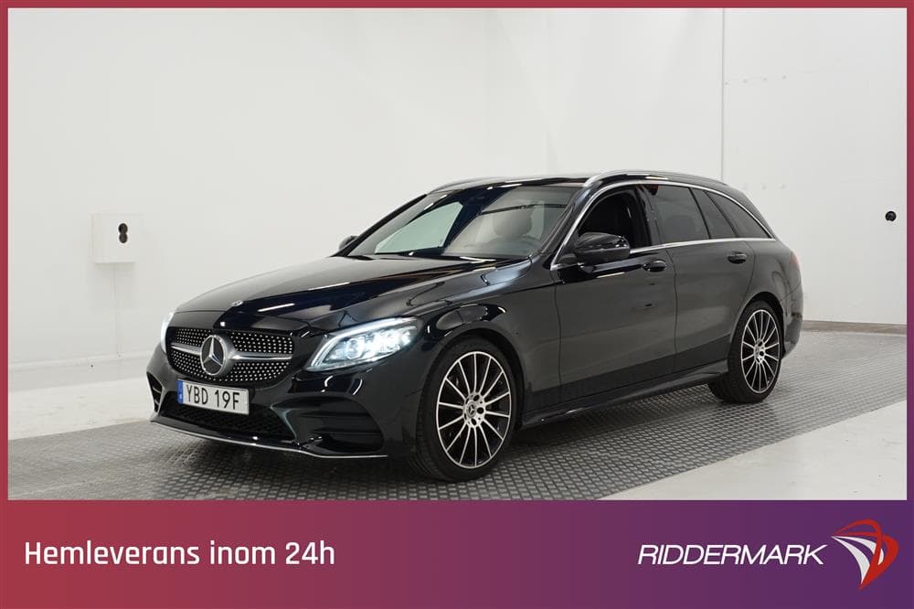 Mercedes-Benz C 220d 194hk    AMG Pano Burmester Cockpit 360exteriör