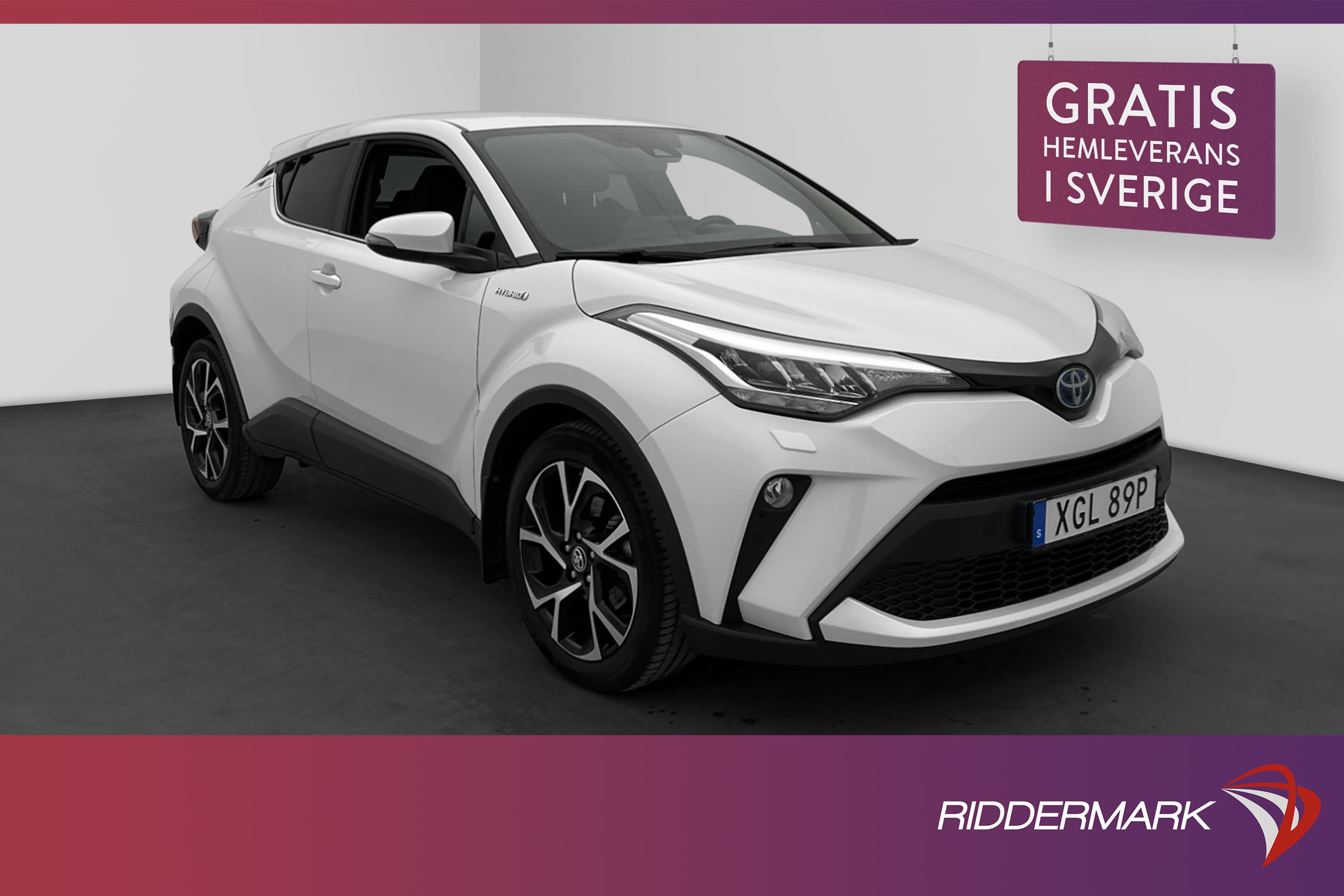 Toyota C-HR Hybrid 122hk
