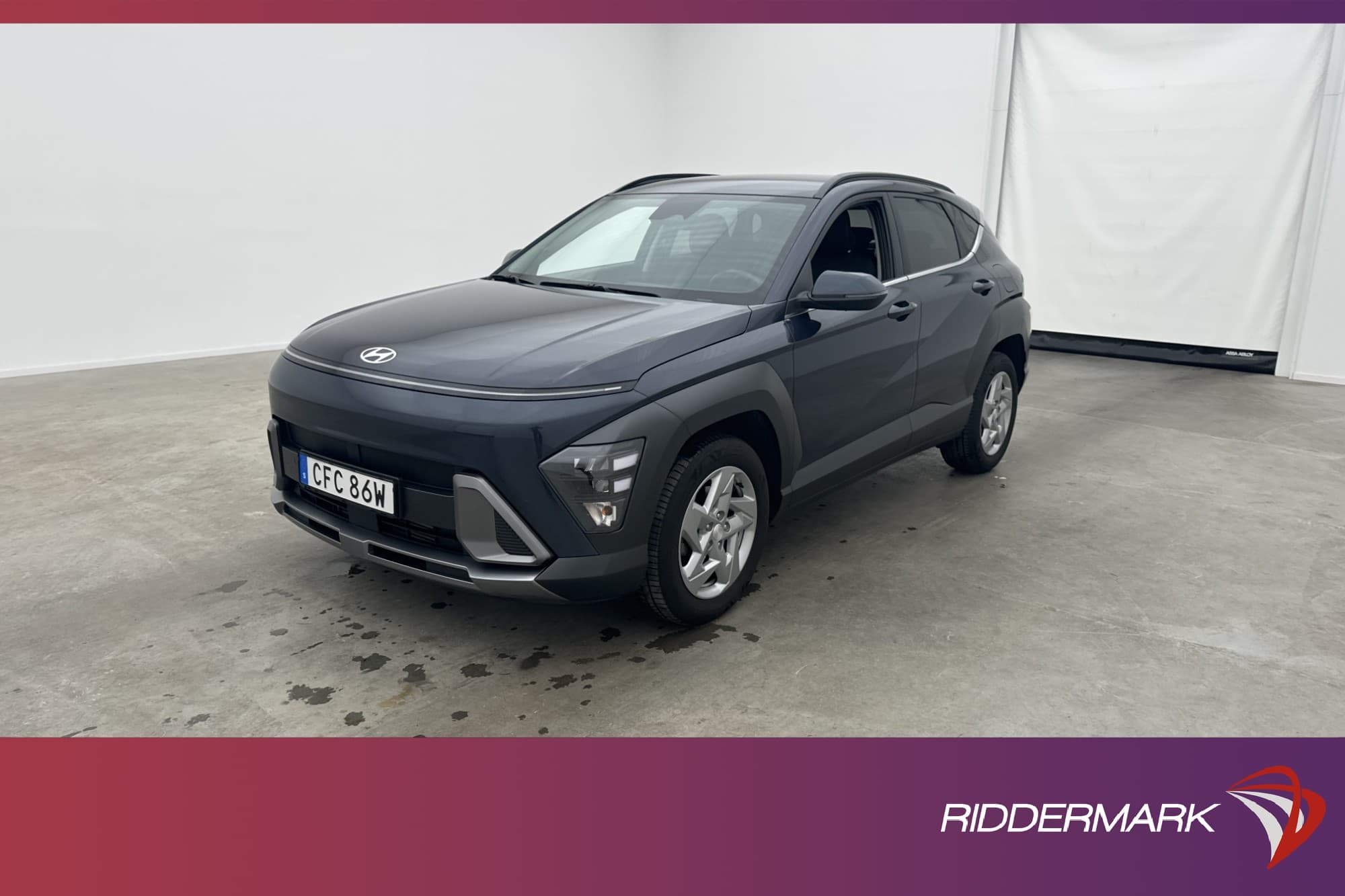 Hyundai Kona T-GDI 120hk Essential Kamera Rattvärme Navi