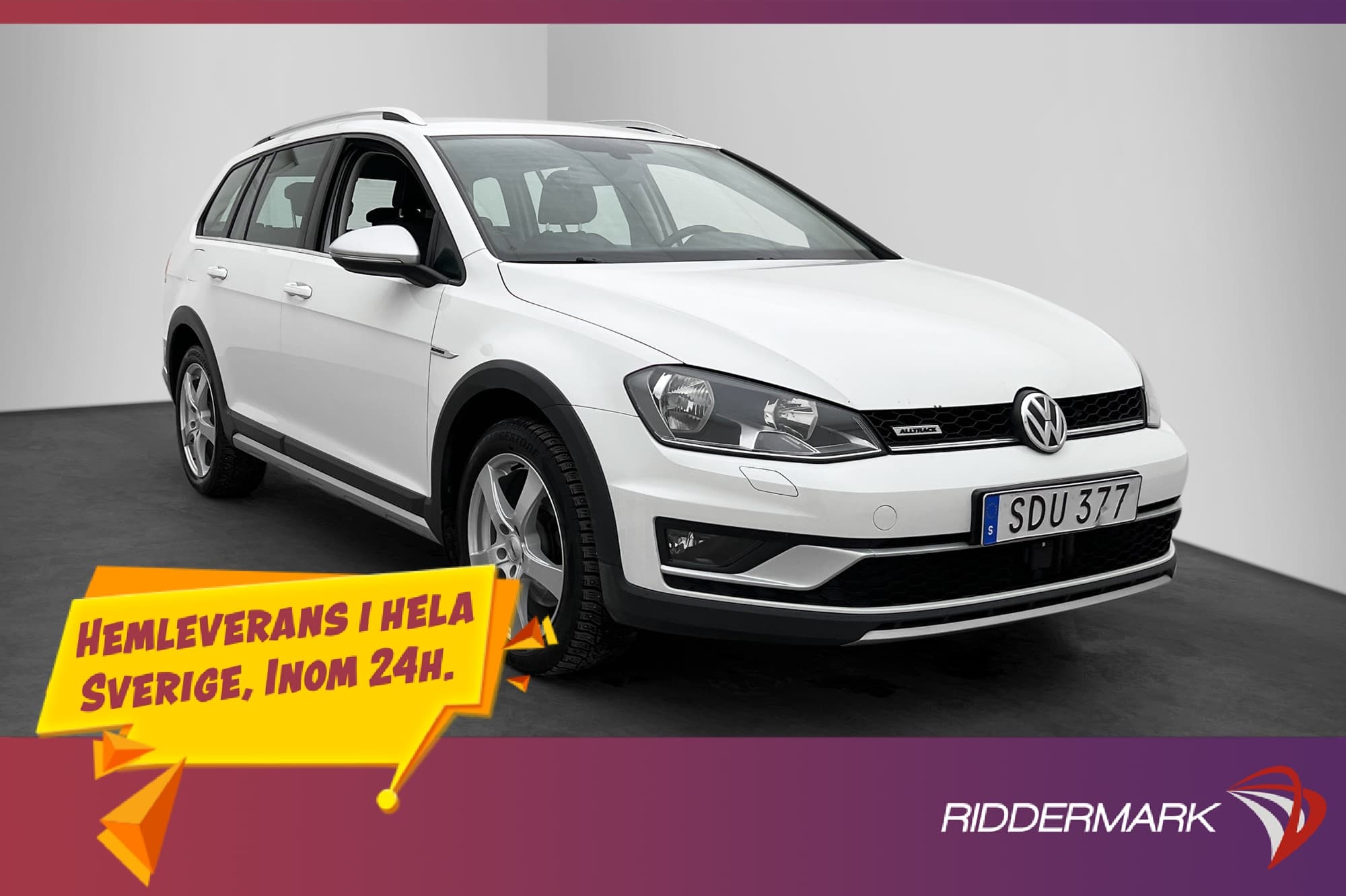 Volkswagen Golf Alltrack TDI 184hk 4M Värmare Kamera Drag