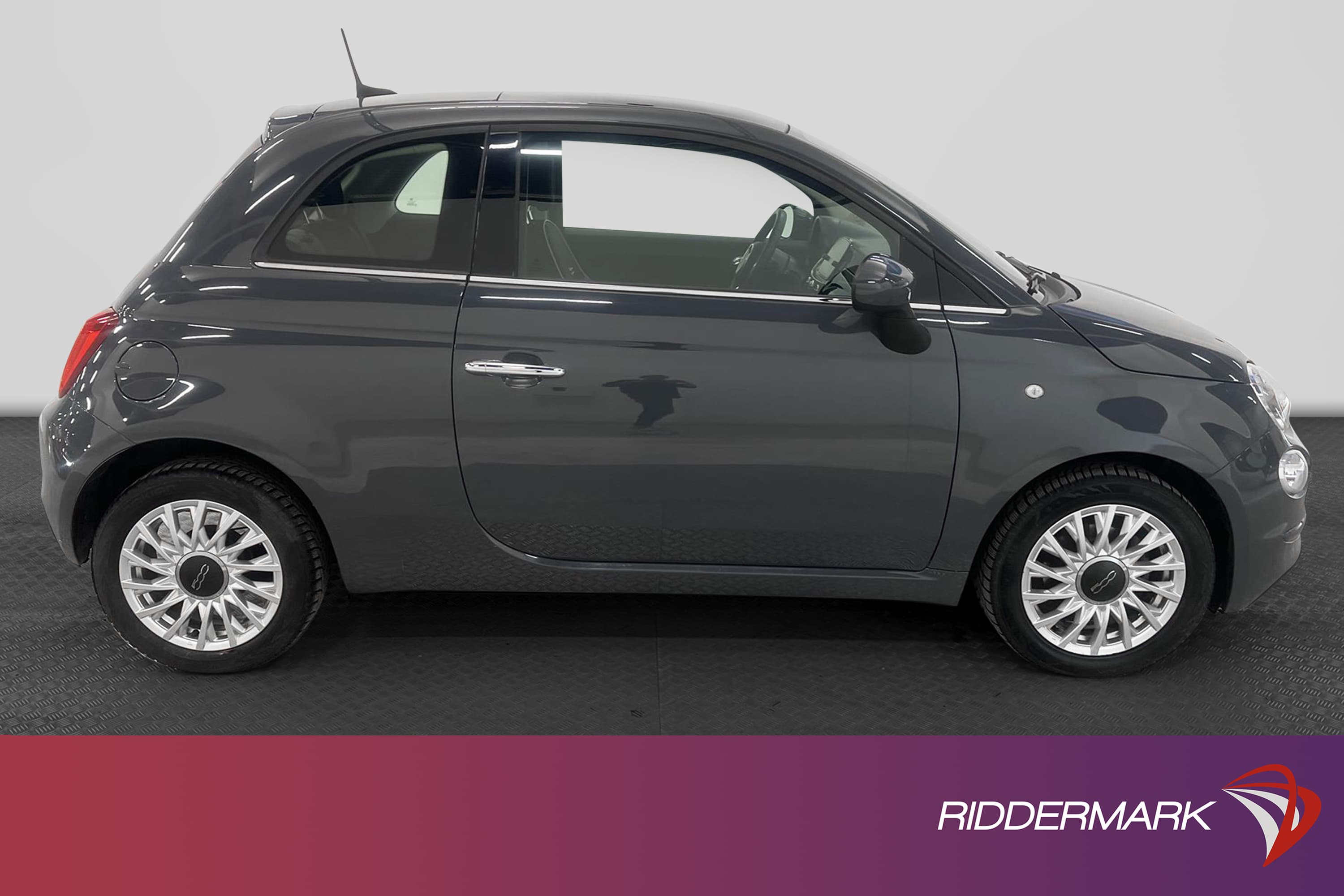Fiat 500 1.2 69hk Panoramaglastak PDC 738kr Skatt Ny Kamrem