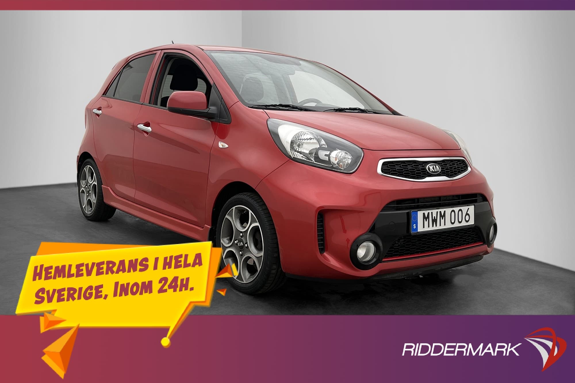 Kia Picanto 1.2 CVVT 86hk GLS Special Edition Rattvärme