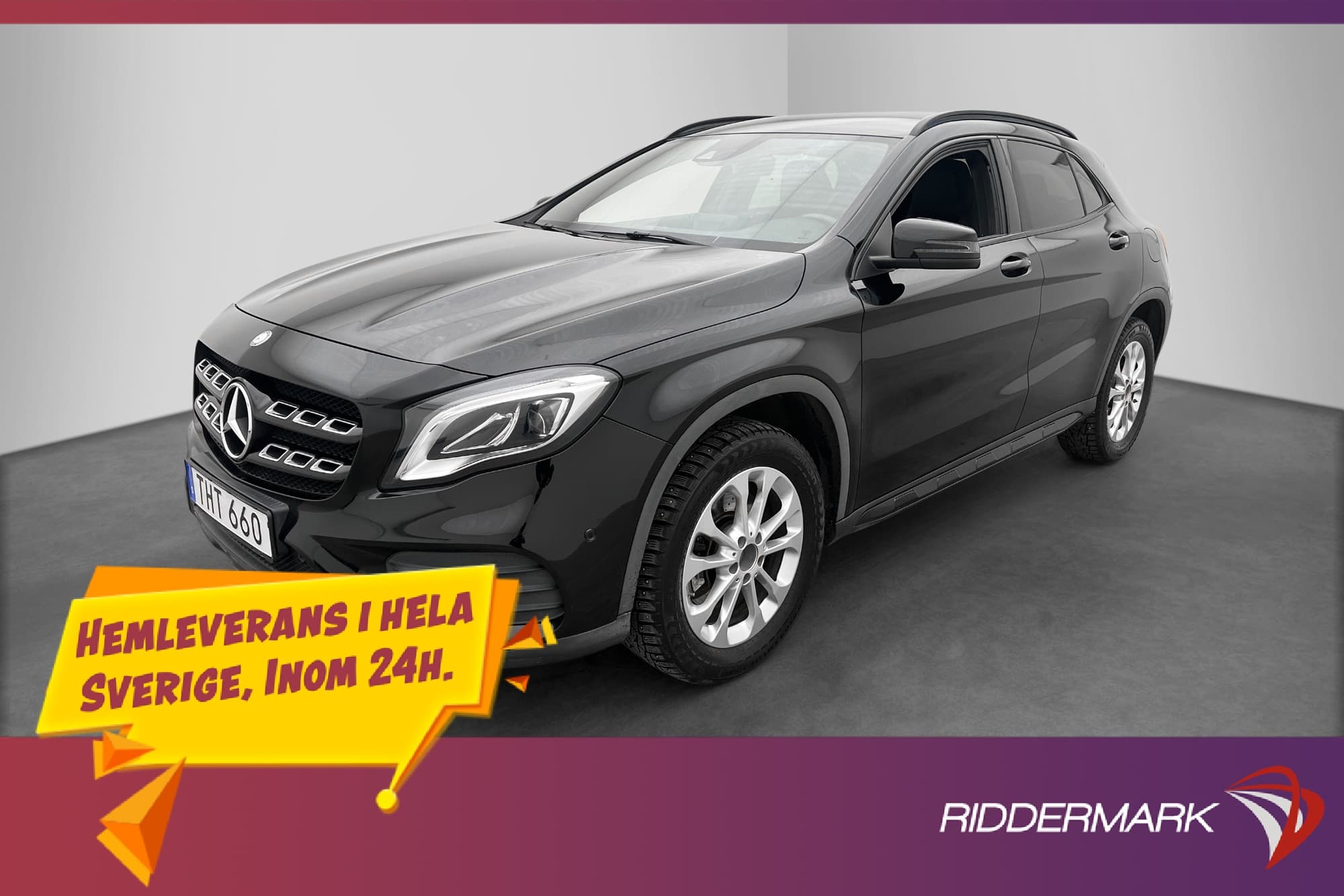 Mercedes-Benz GLA 220 d 4Matic AMG Kamera Navi Halvskinn