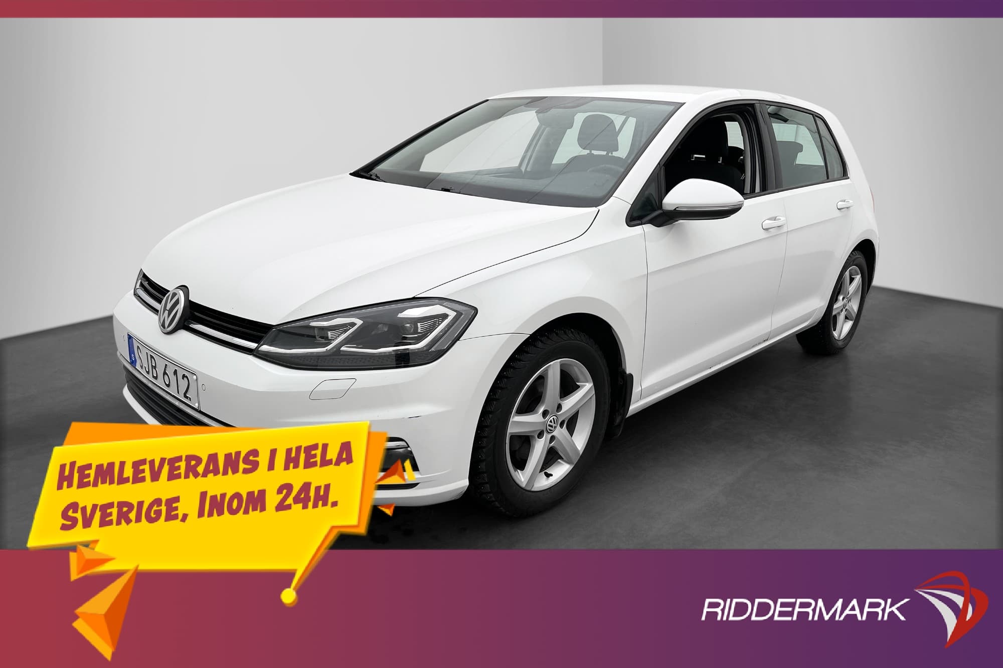 Volkswagen Golf 1.0 TSI 110hk CarPlay P-Sensorer Adapt-Fart