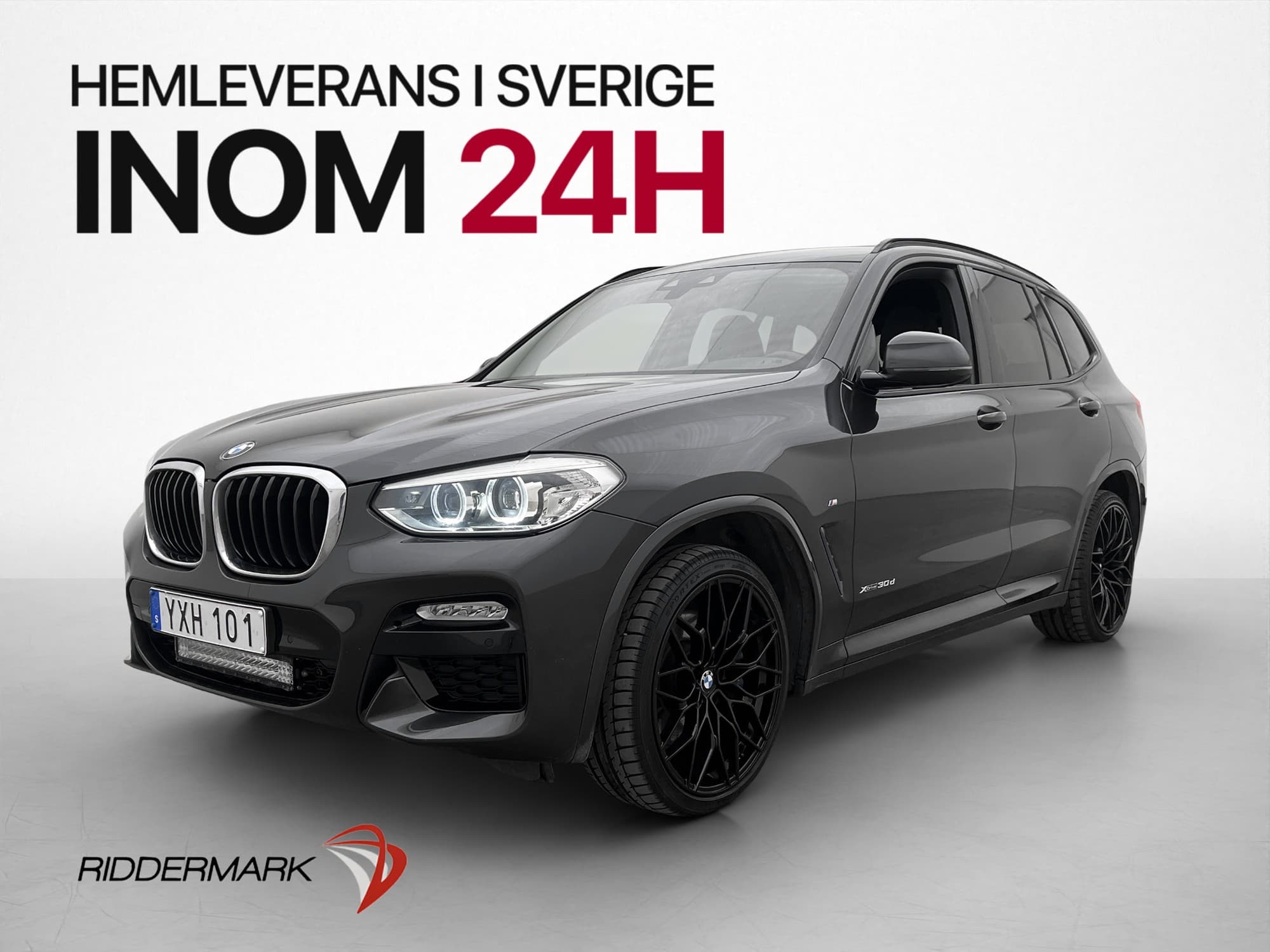 BMW X3 xDrive30d G01 M Sport HiFi Läder Drag Rattvärme 265hk