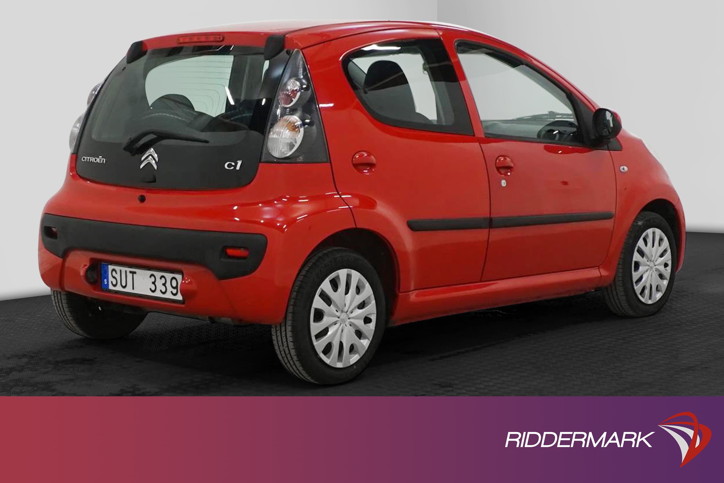 Citroën C1 5-dörrar 1.0 69hk Låg Skatt Nyservad 0,43l/mil