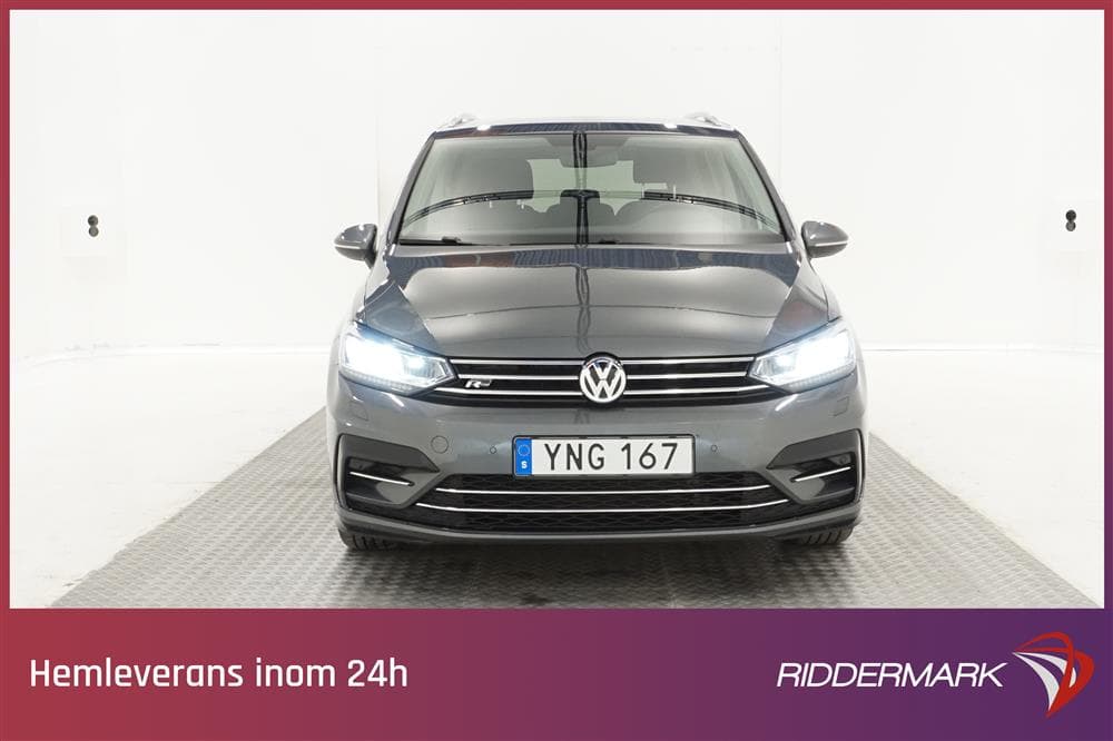 Volkswagen Touran 1.4 TSI 150hk R-Line 7-sits Värmare