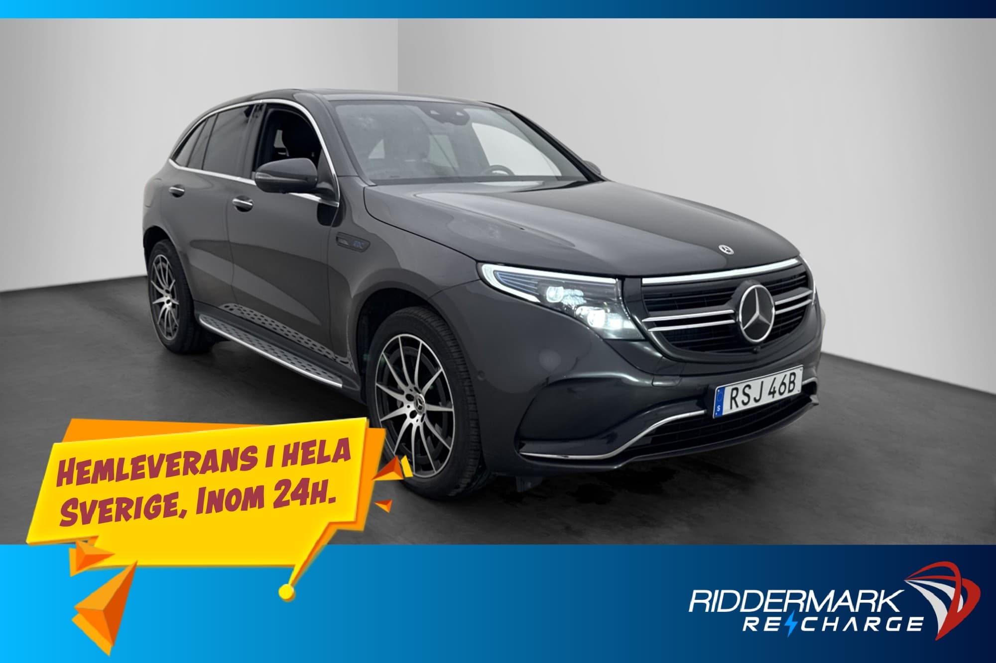 Mercedes-Benz EQC 400 4M AMG Burm Wide HUD Pano 360° Drag