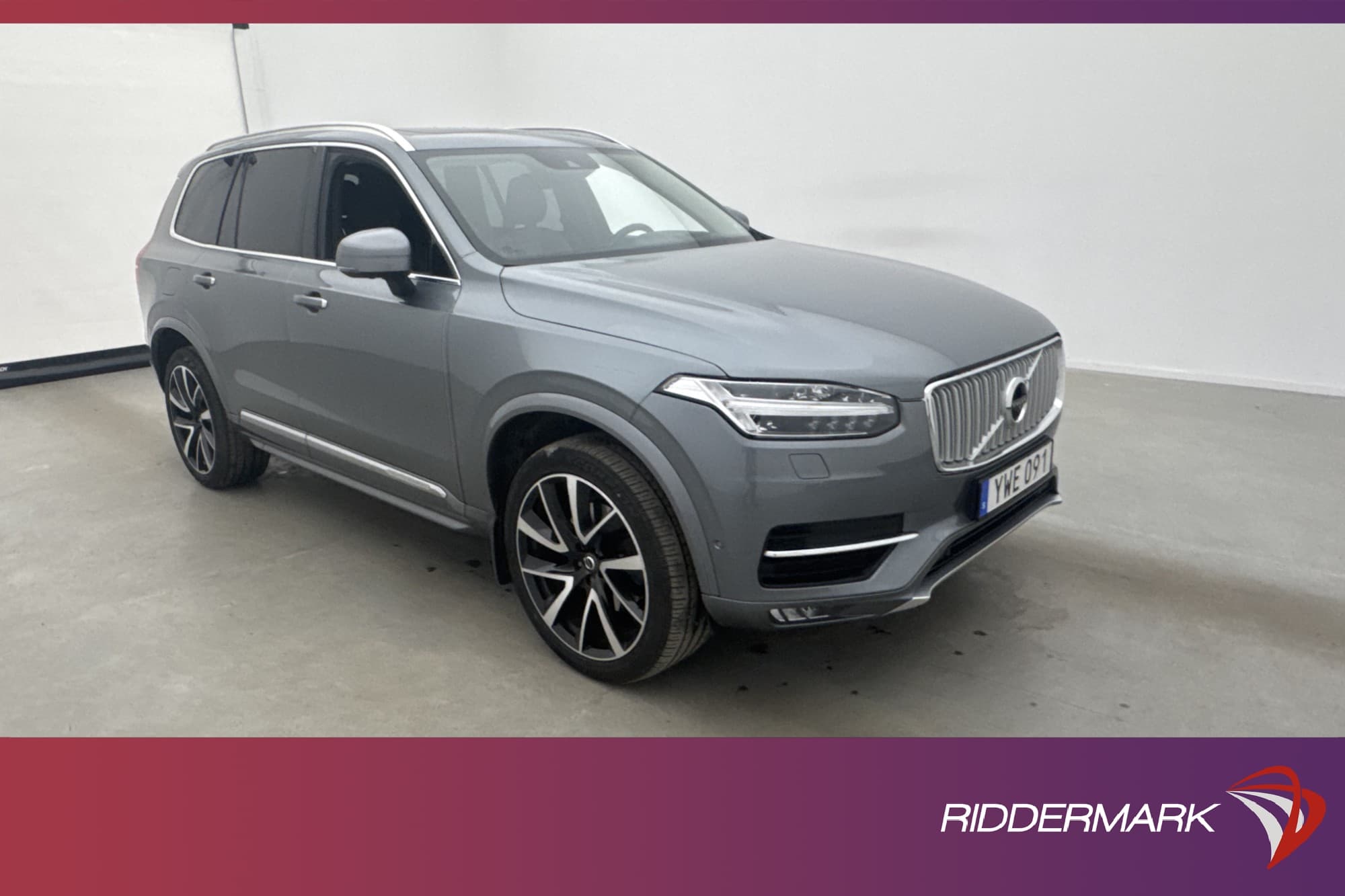 Volvo XC90 D5 AWD Inscription 7-Sits B&W Pano Värmare Drag