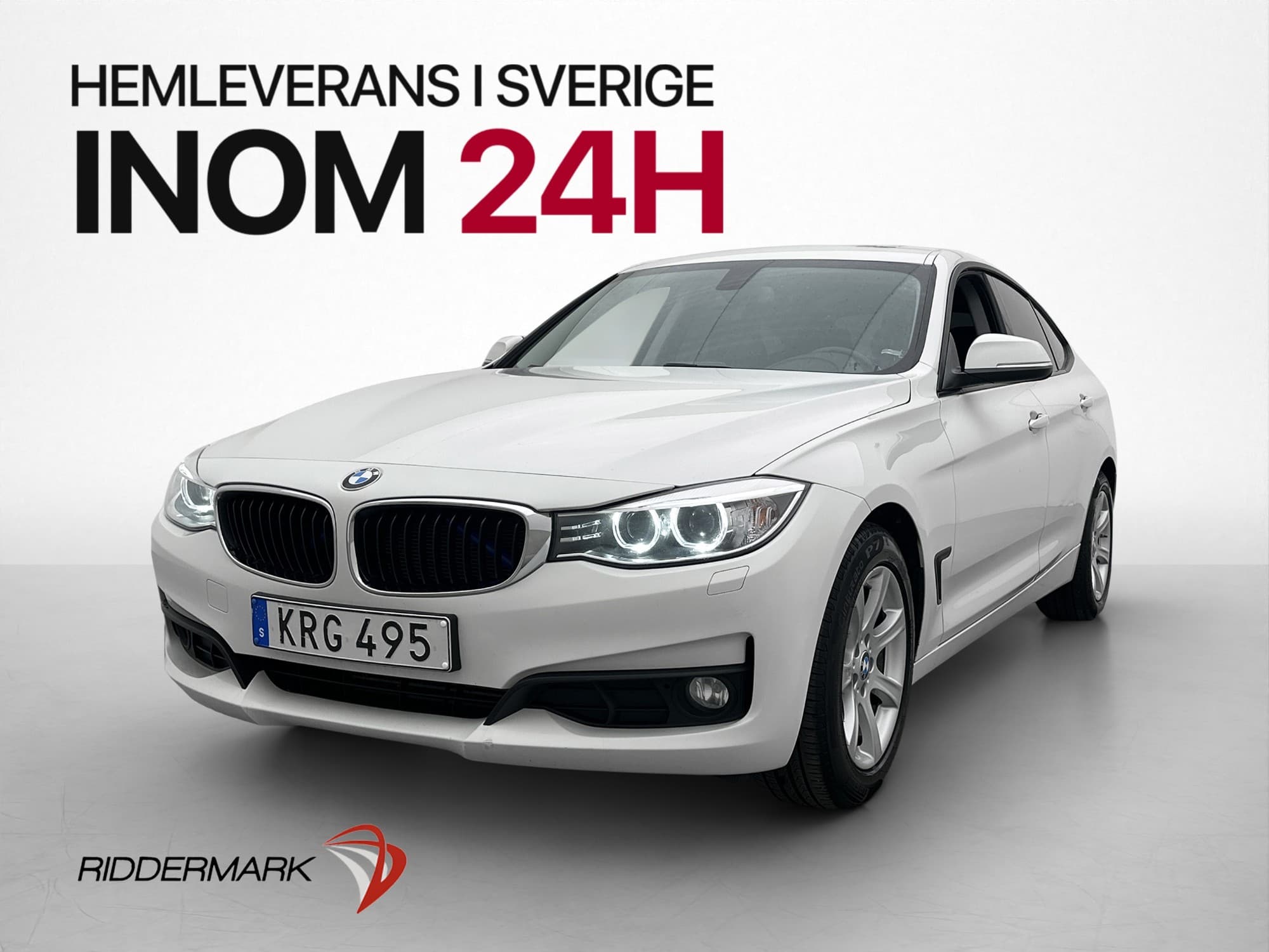 BMW 318 d Gran Turismo 143hk P-Sensorer Bluetooth Dragkrok