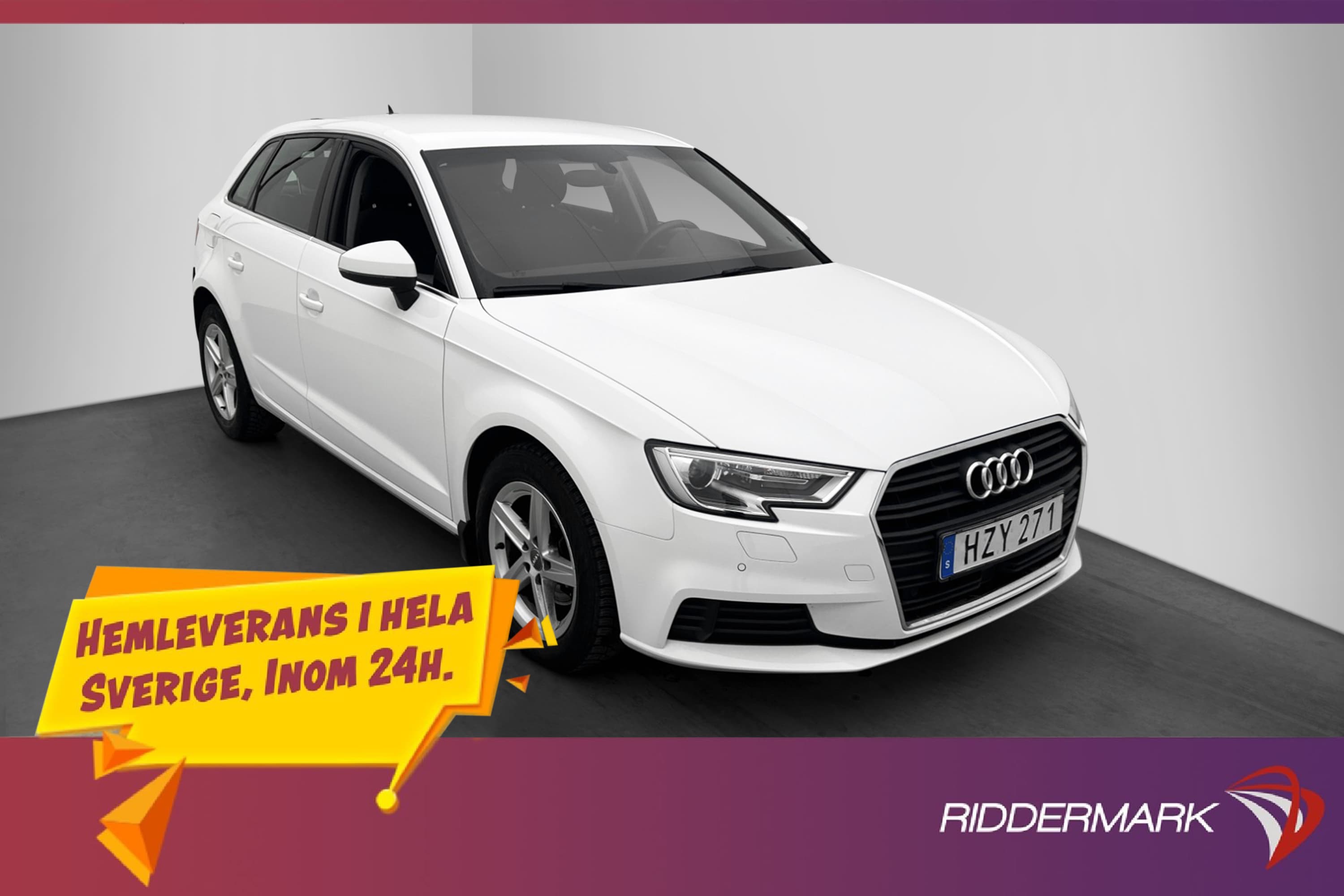 Audi A3 Sportback 30 TFSI 116hk Proline CarPlay Sensorer
