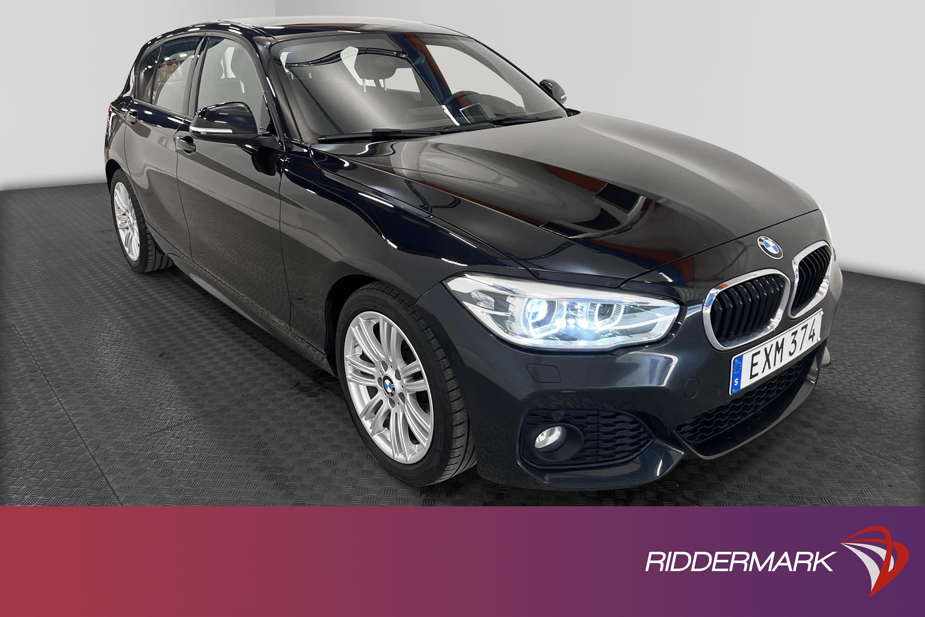 BMW 116 d 116hk M-Sport Sensorer HiFi Rattvärme Välservad 