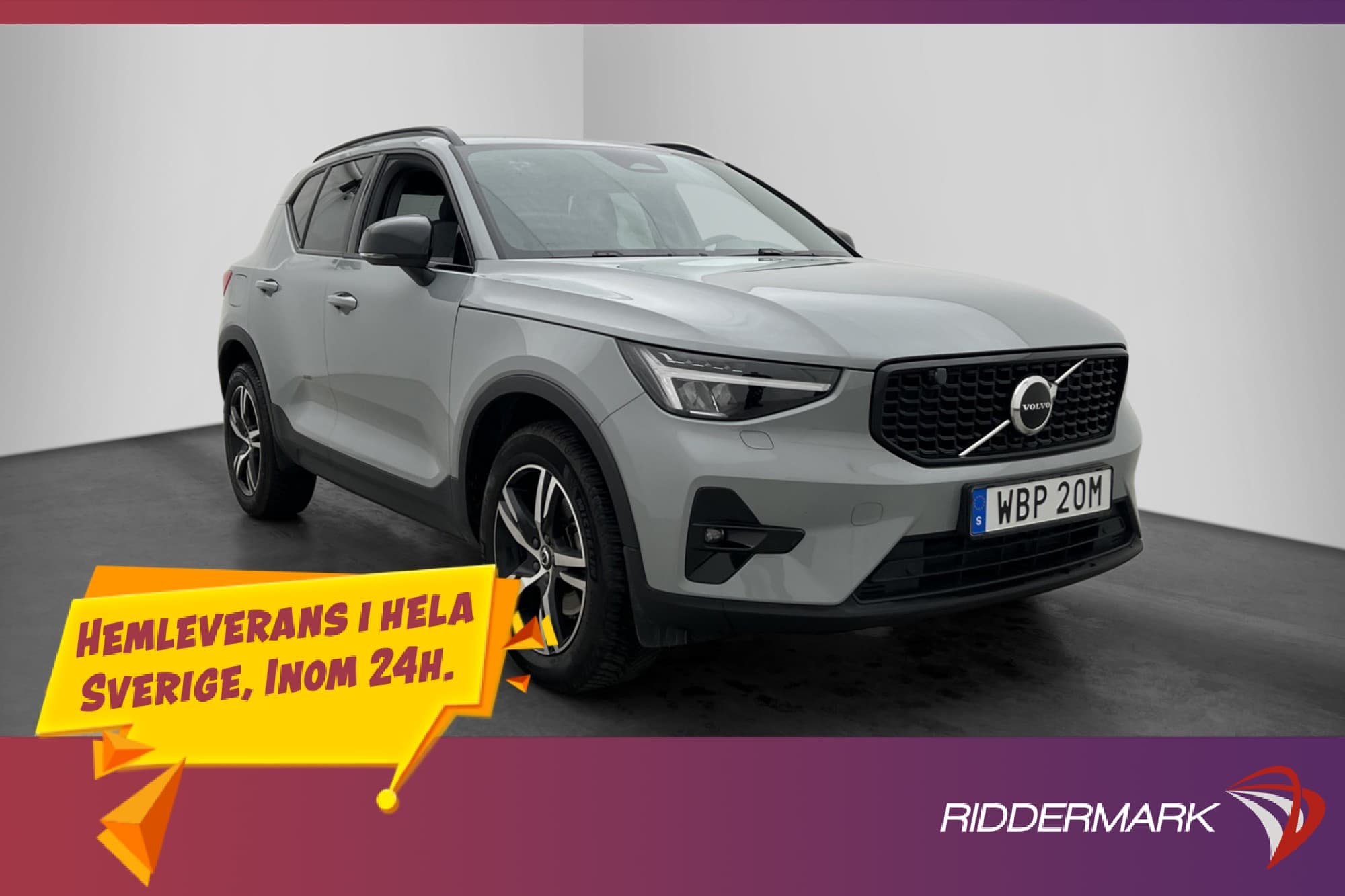 Volvo XC40 B4 Plus Dark Värmare Kamera Rattvärme Keyless