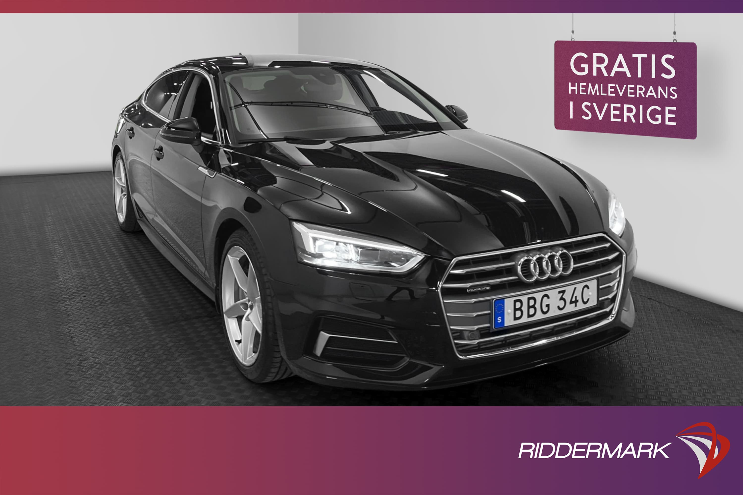 Audi A5 Sportback 45 TFSI Quattro 245hk
