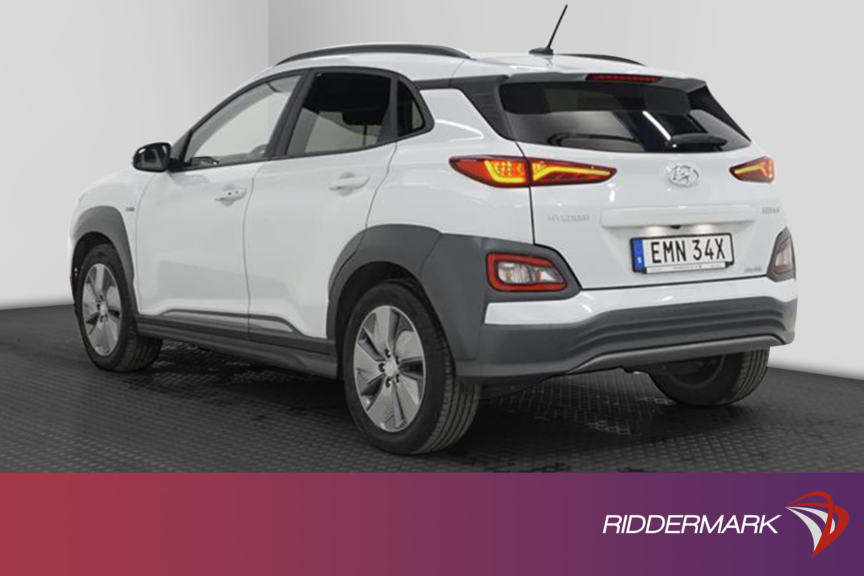 Hyundai Kona Electric 64 kWh 205hk Kamera Carplay MOMS