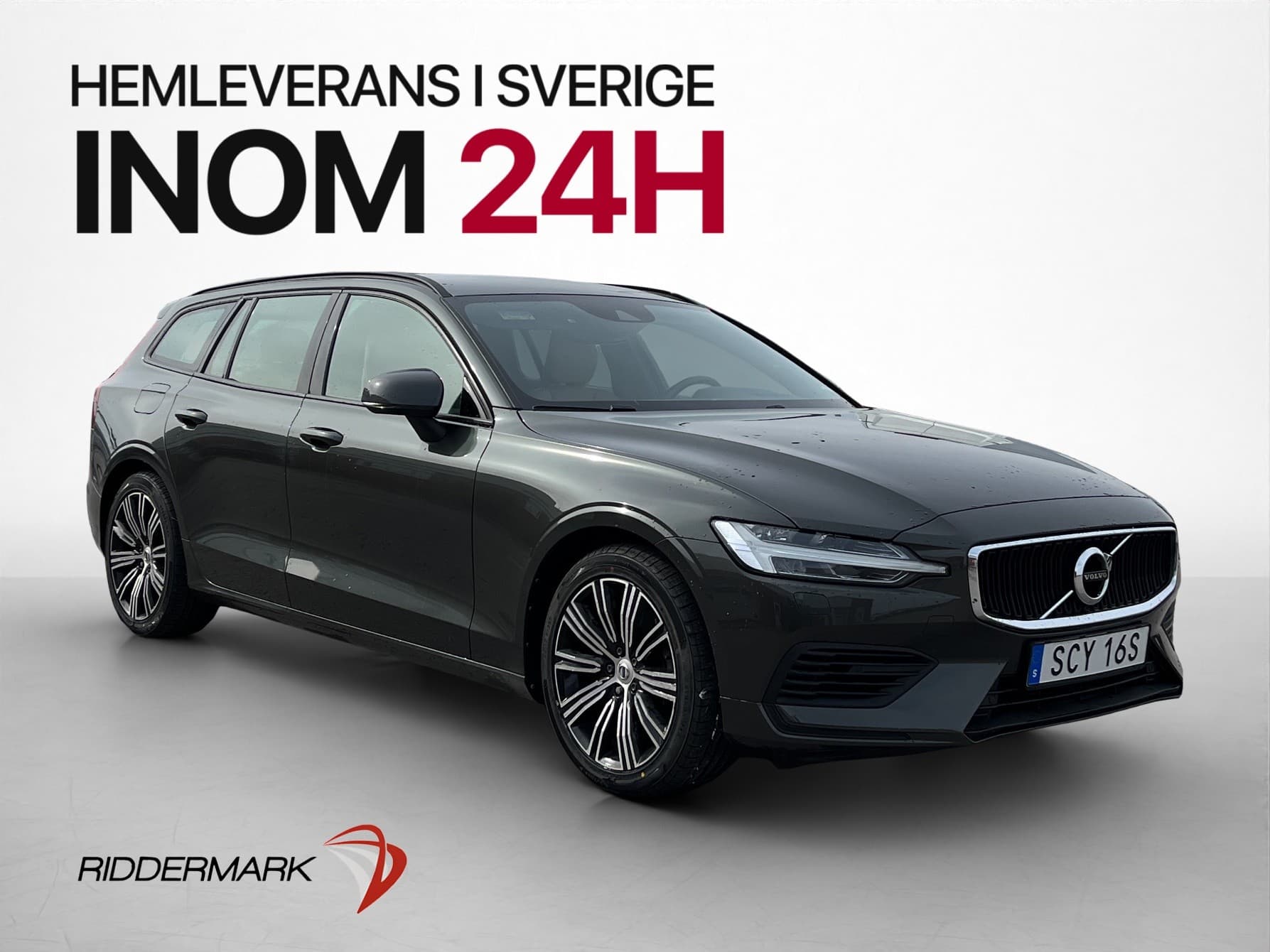 Volvo V60 Recharge T6 AWD Momentum Skinn Värmare Drag VOC