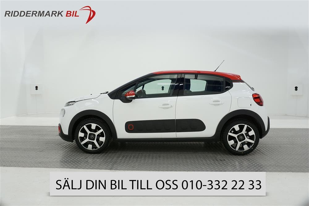 Citroén C3 1,2 VTi / 2-Brukare / P-sensor