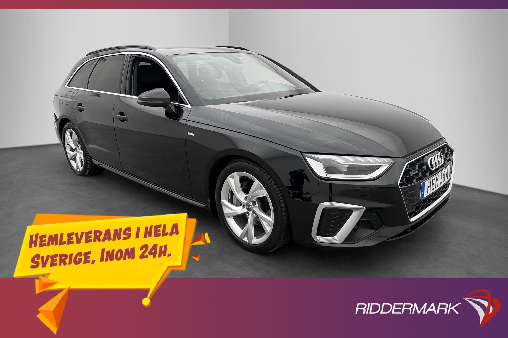 Audi A4 Avant Quattro S Line Värmare Cockpit Drag MOMS