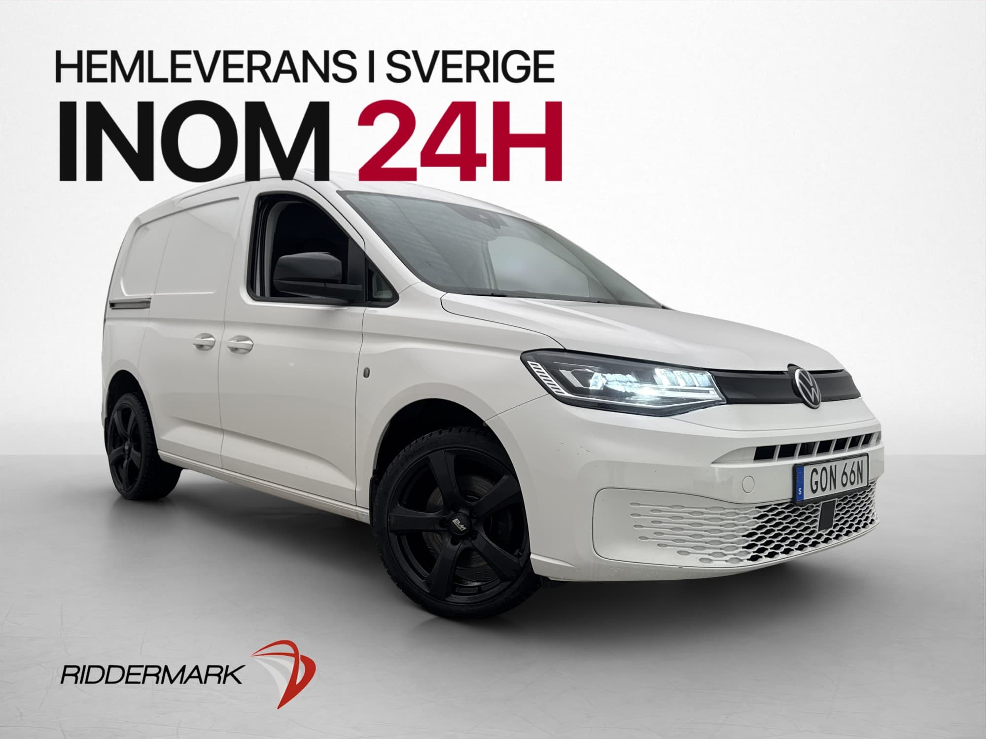 Volkswagen Caddy Cargo 2.0TDI 4M Värmare Kamera CARPLAY Moms