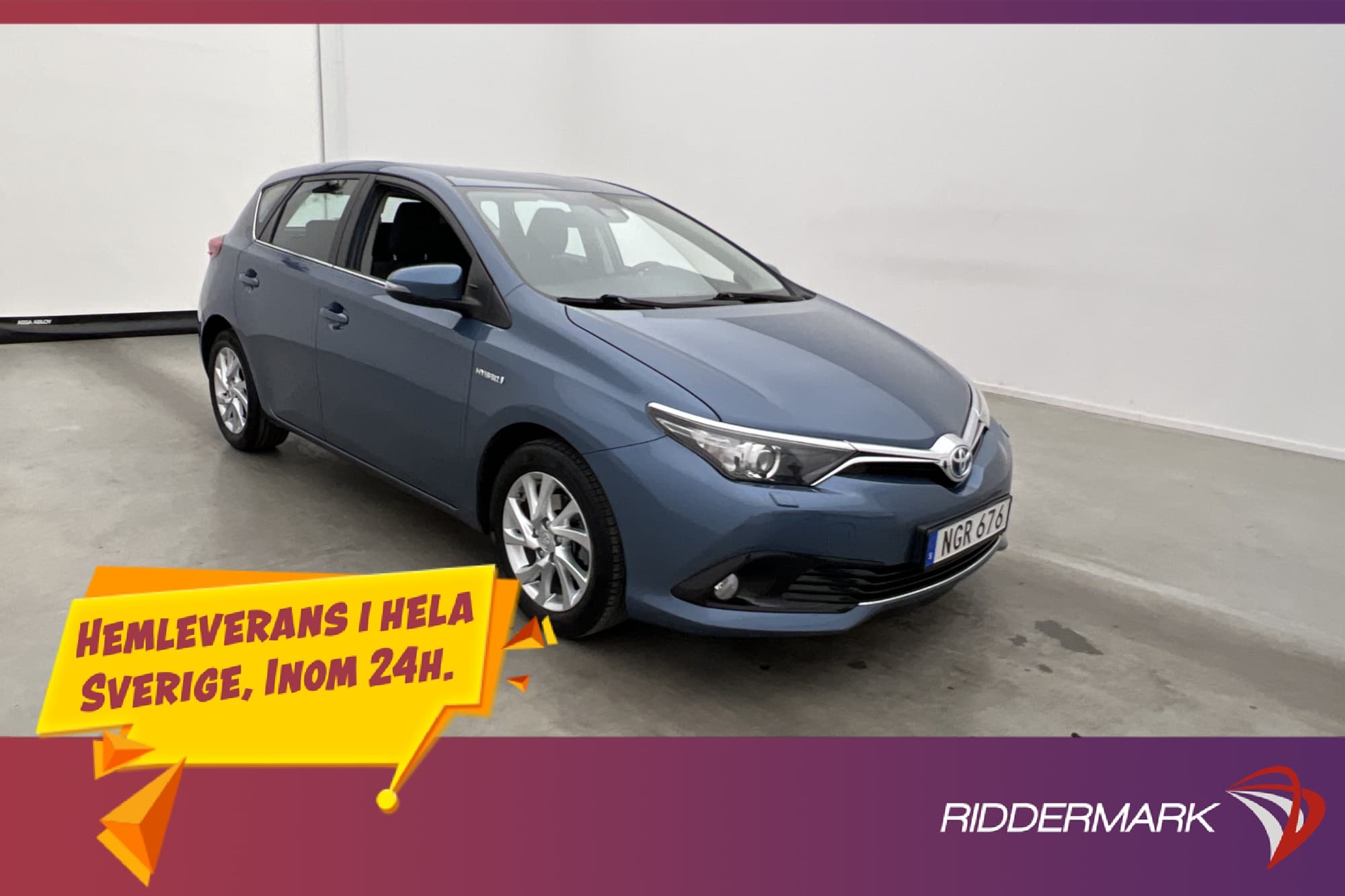 Toyota Auris Hybrid 136hk Active Kamera Keyless Farthållare