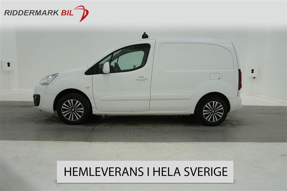 Peugeot Partner 1.6BlueHDI 3sits 100hk Pdc Drag