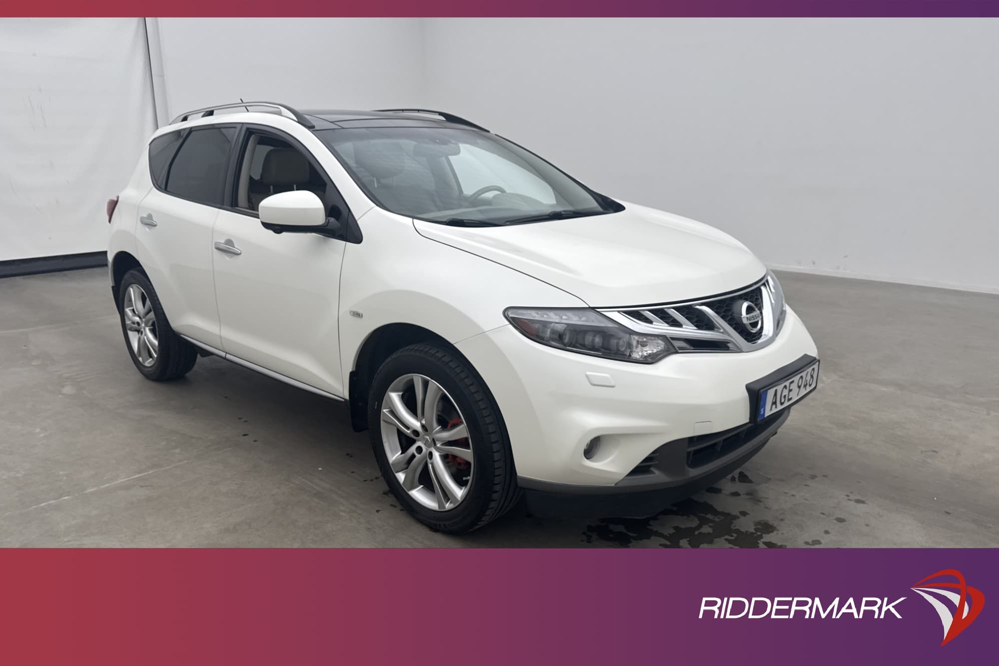 Nissan Murano 4x4 190hk Pano BOSE Kamera Navi Skinn Drag