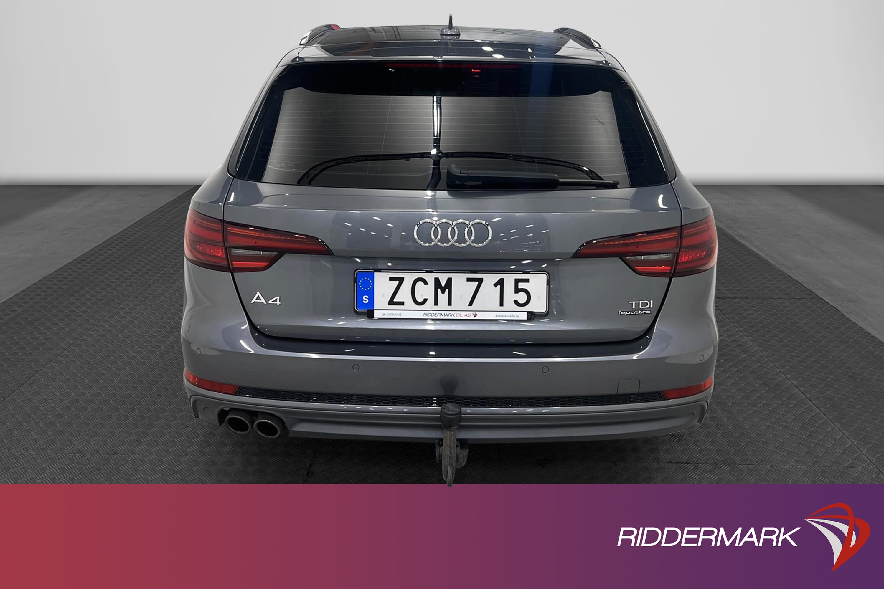 Audi  A4 Avant 2.0 TDI Q 190hk S-Line D-Värm Drag 0,46L/mil