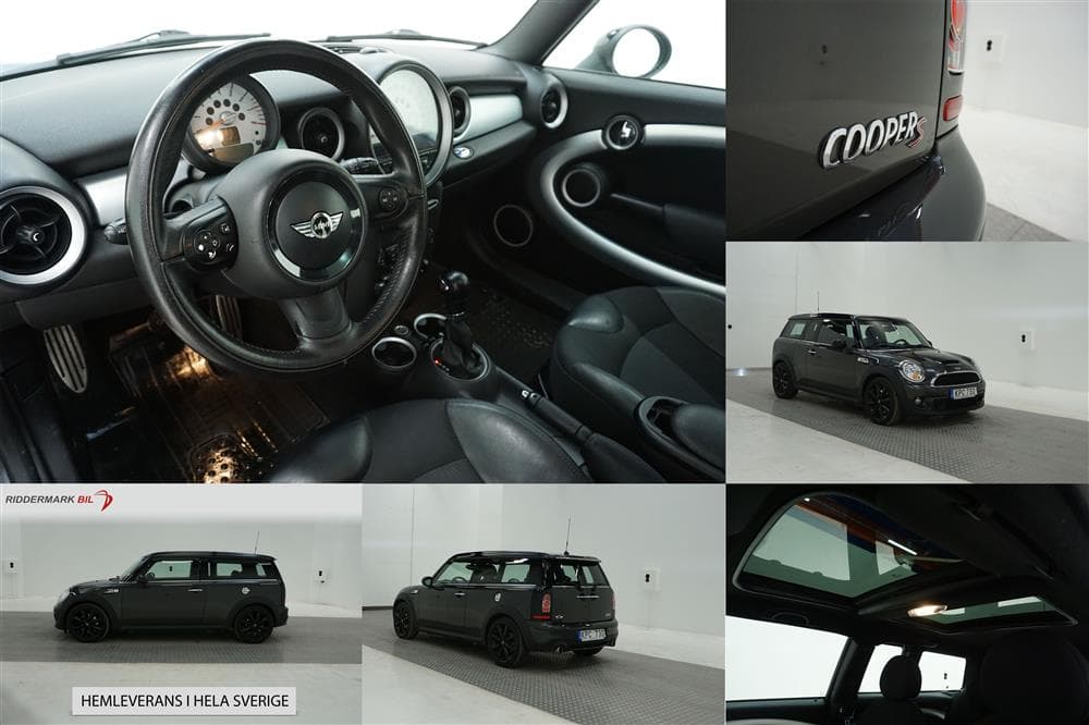 MINI Cooper S Clubman 184hk Panorama TOexteriör