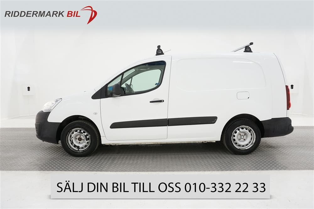 Peugeot Partner 1.6 BlueHDI 100hk L2 Värmare PDC Drag Moms