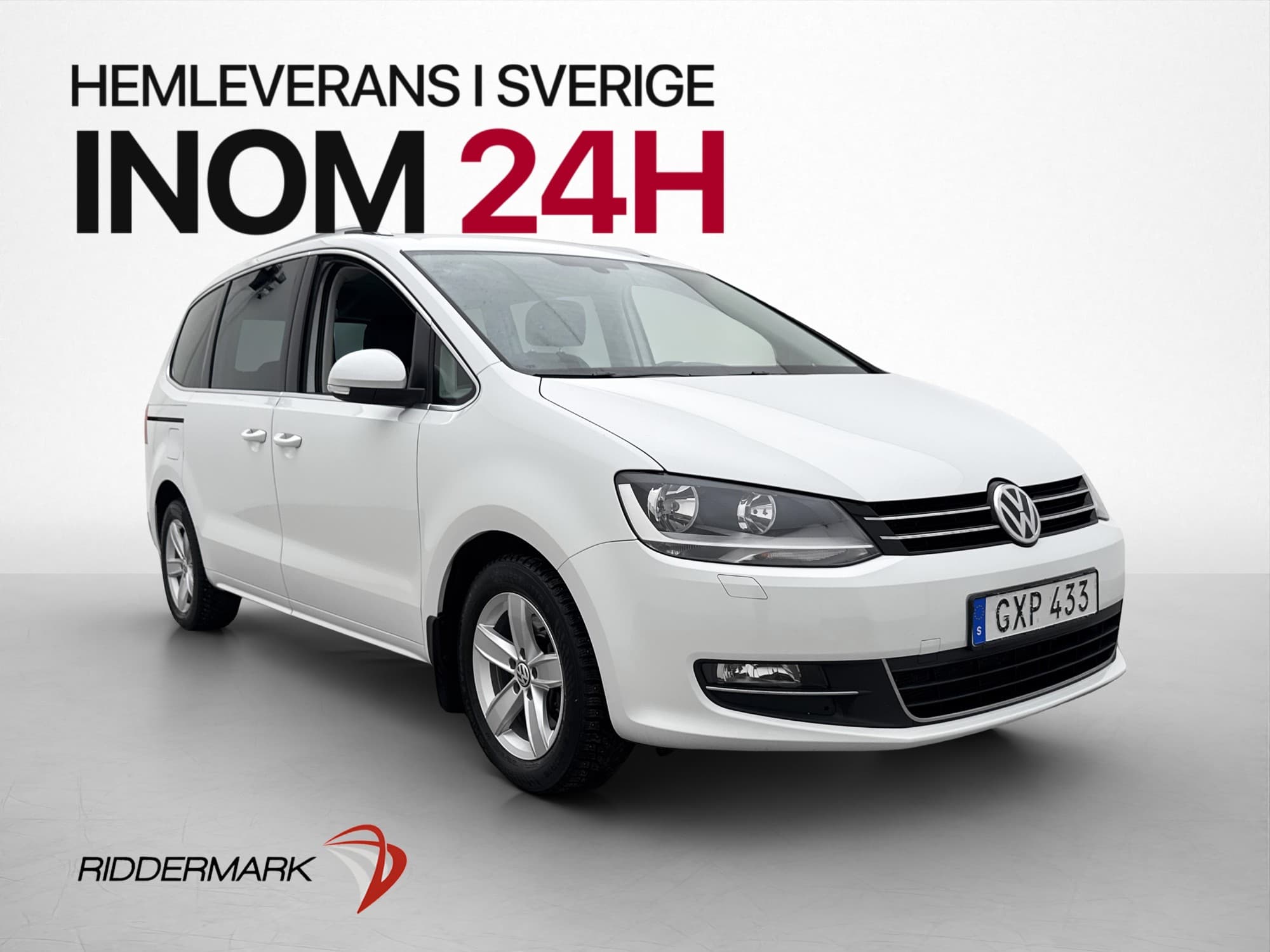 Volkswagen Sharan 2.0 TDI 184hk 4M GT 7-Sits Värmare Drag